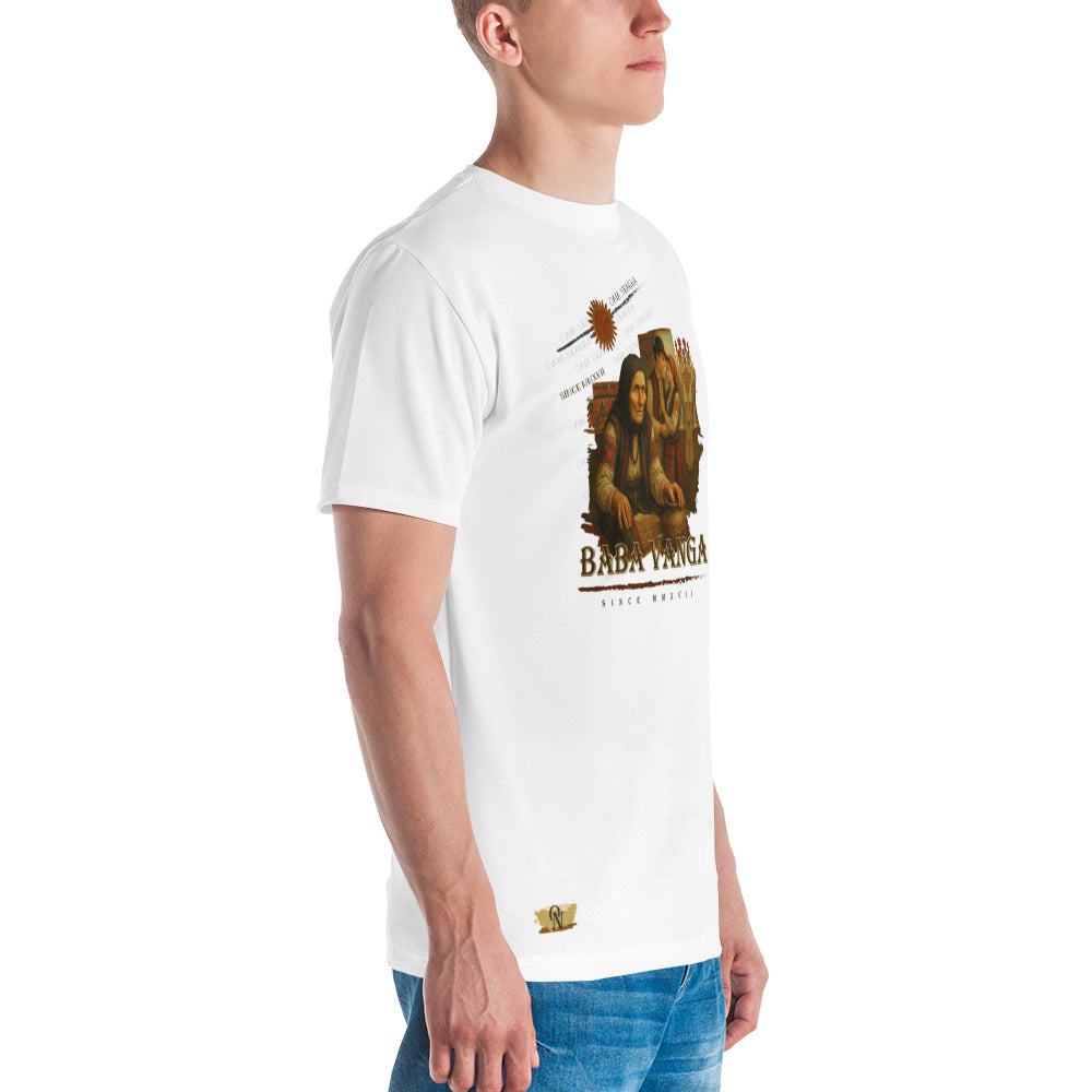 Tricou Oversize Alb - Baba Vanga