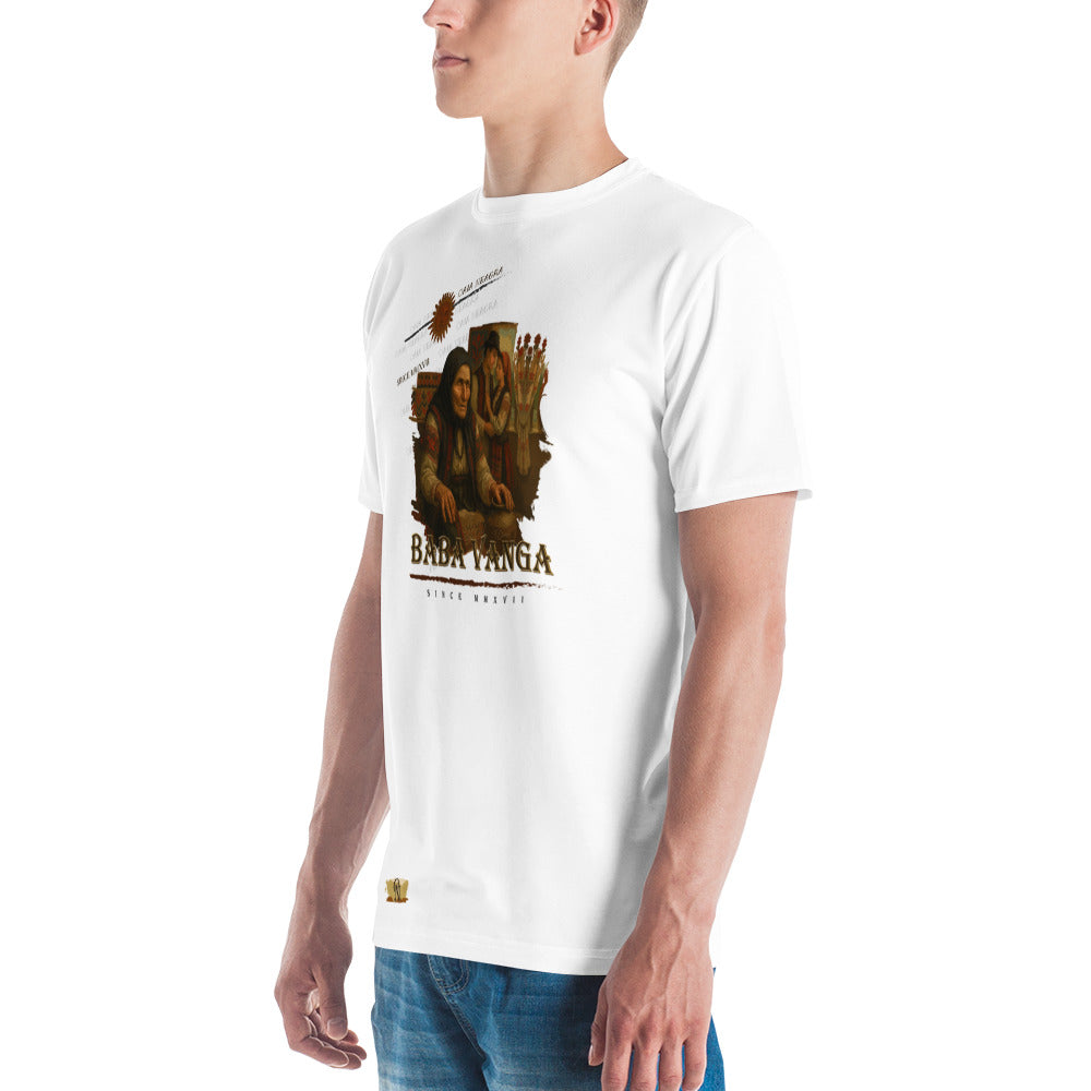 Tricou Oversize Alb - Baba Vanga