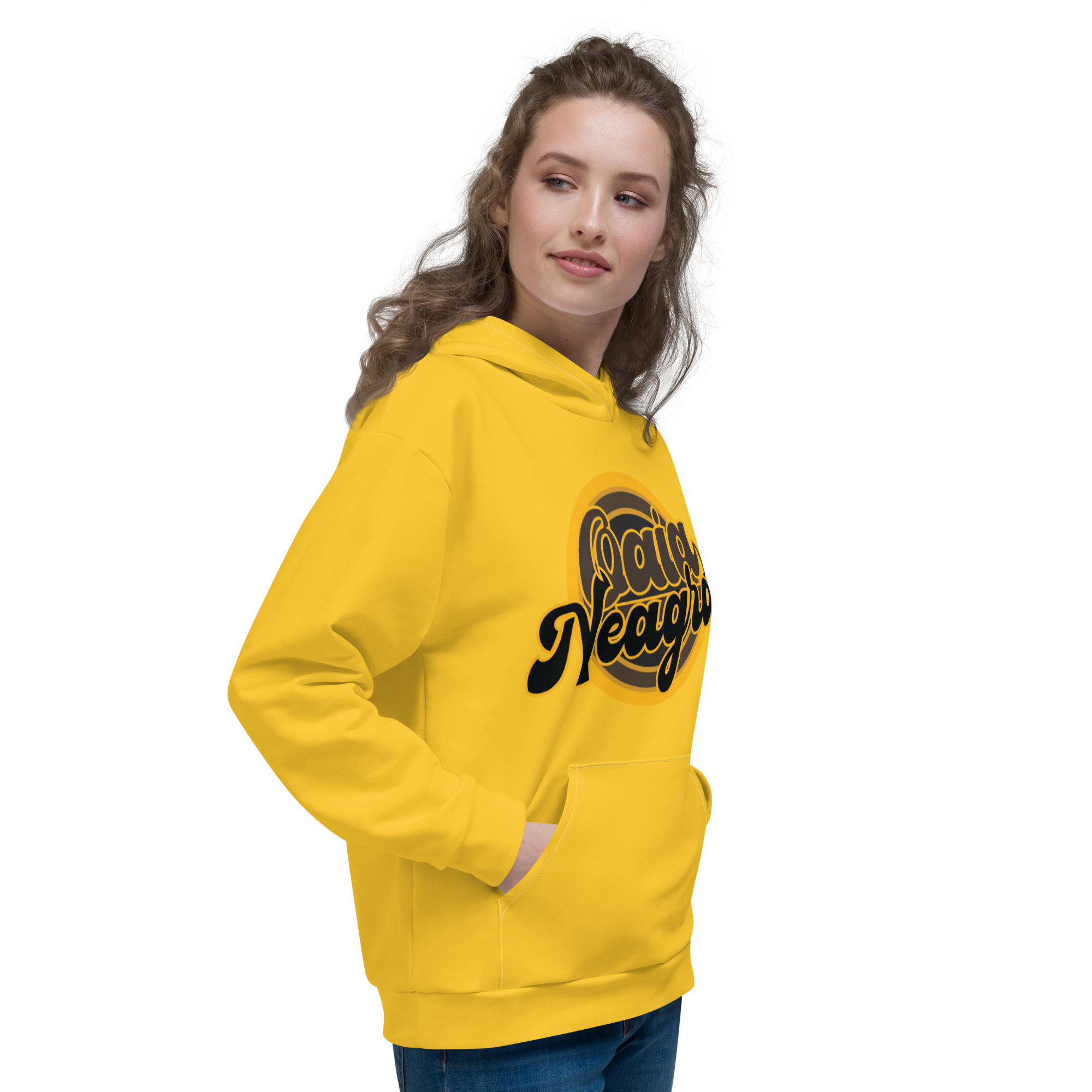 Hanorac Galben - Retro Sheep