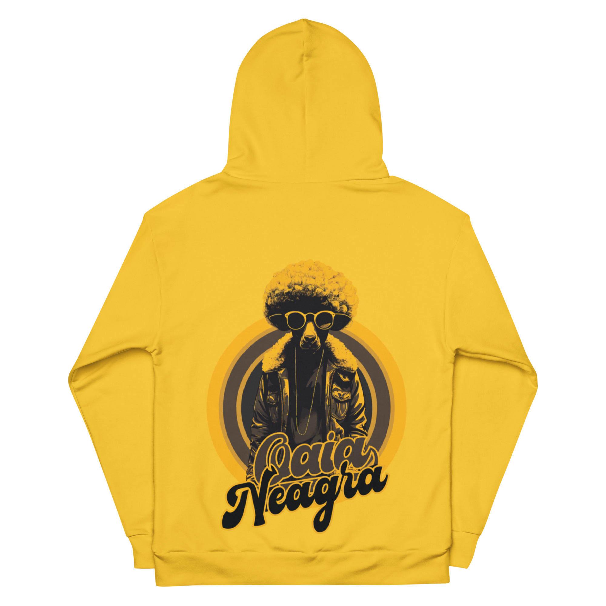 Hanorac Galben - Retro Sheep