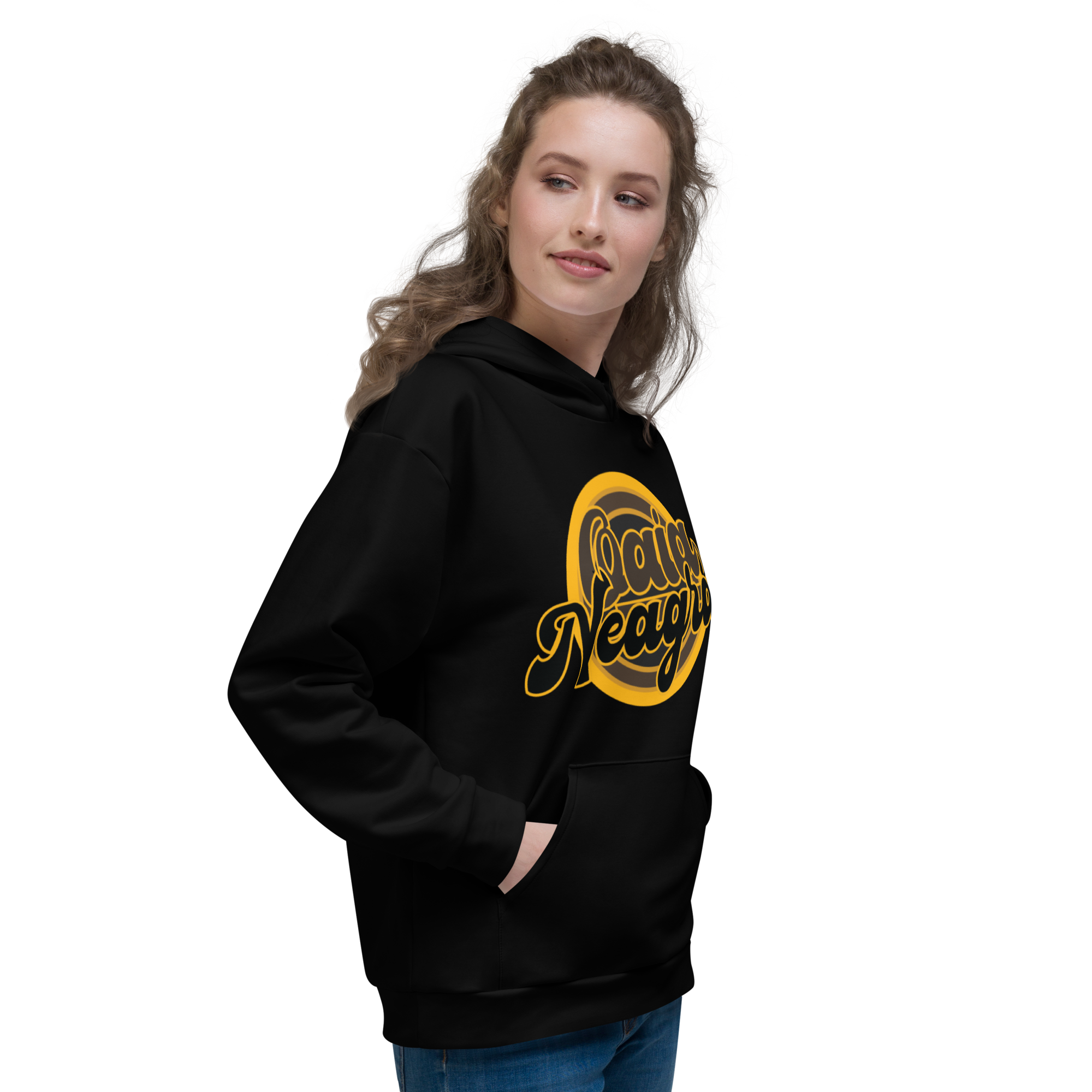 Hanorac Negru - Retro Sheep