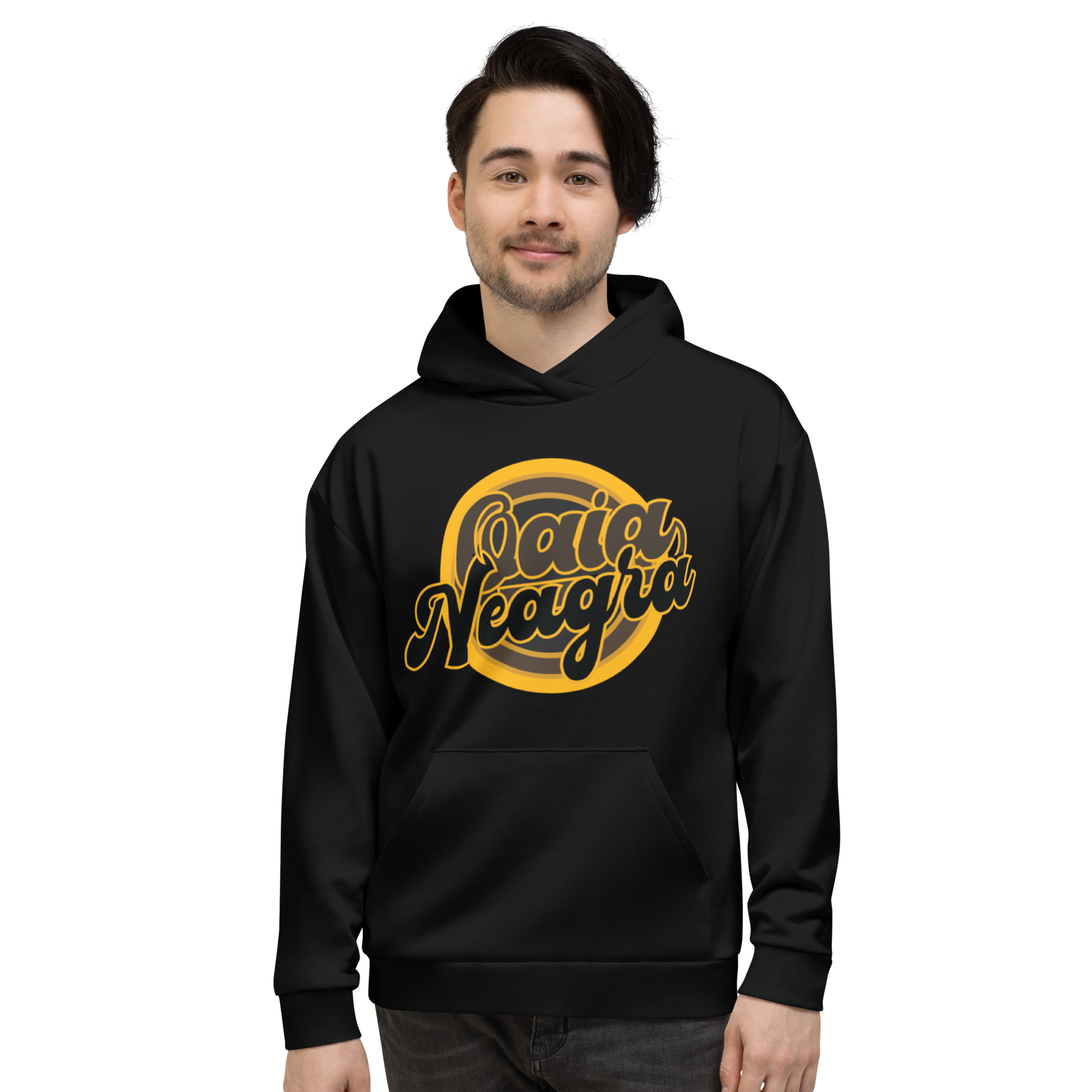 Hanorac Negru - Retro Sheep