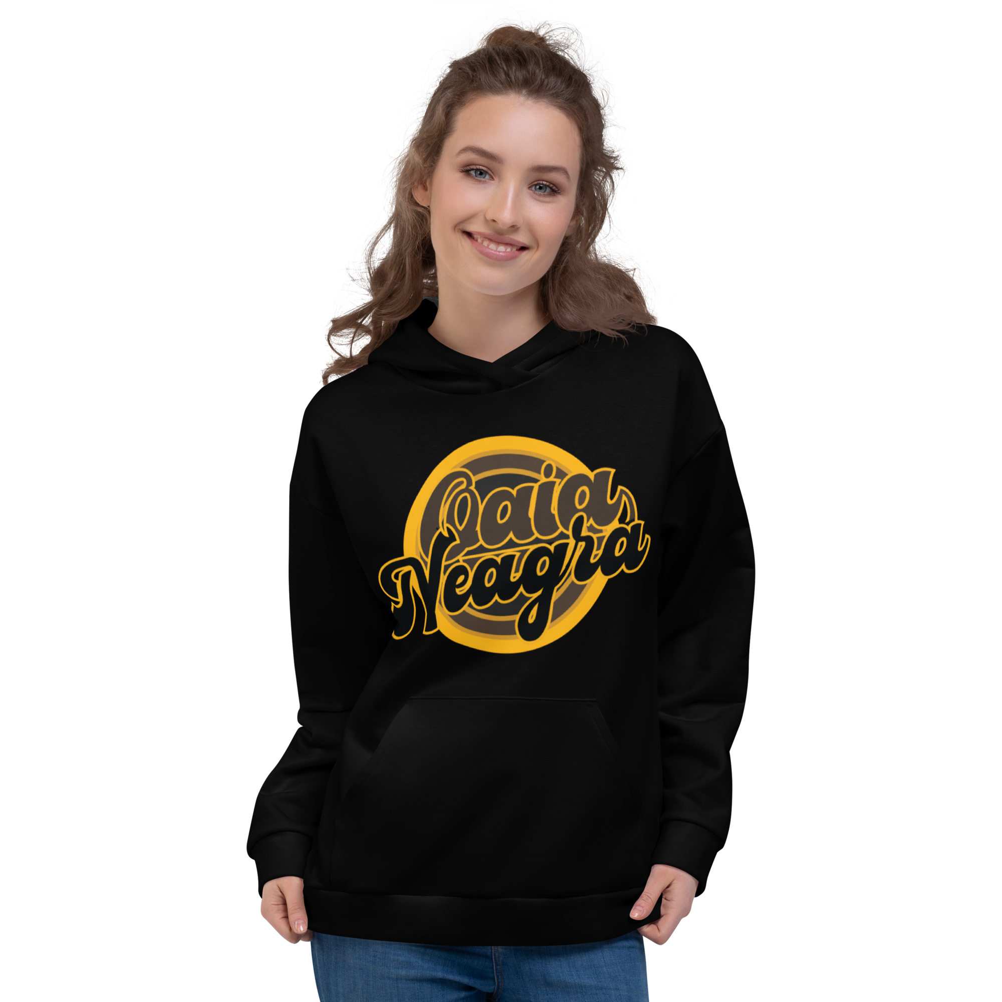 Hanorac Negru - Retro Sheep