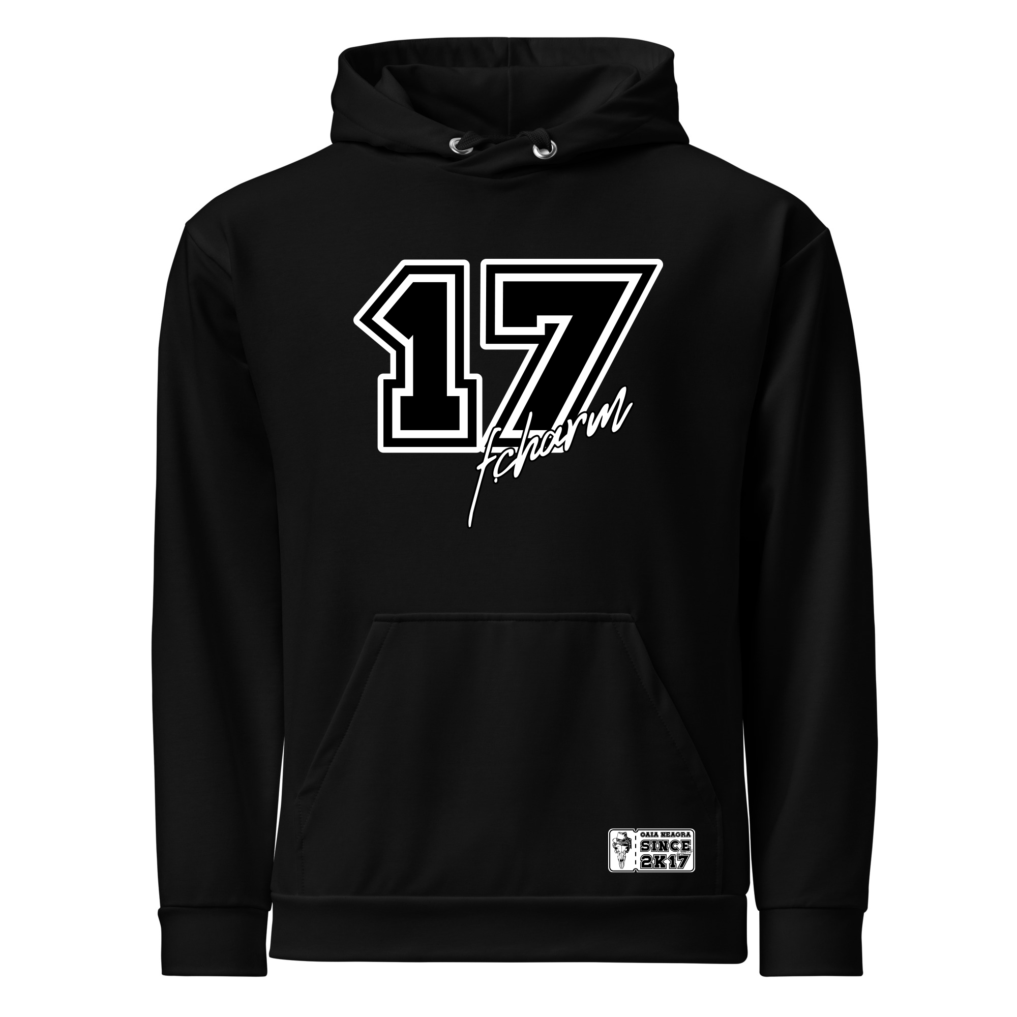 Hanorac Negru - THE 17