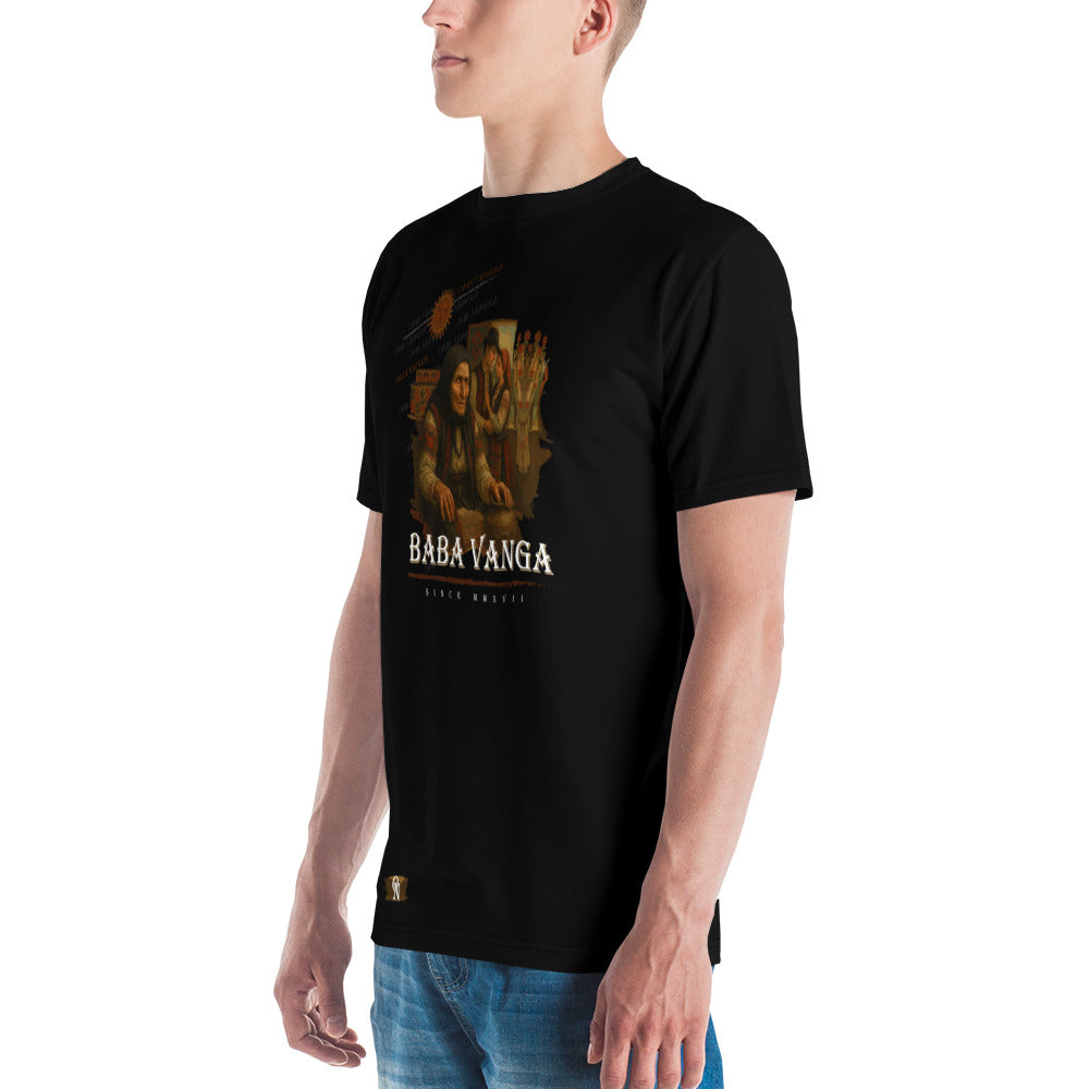 Tricou Oversize Negru - Baba Vanga