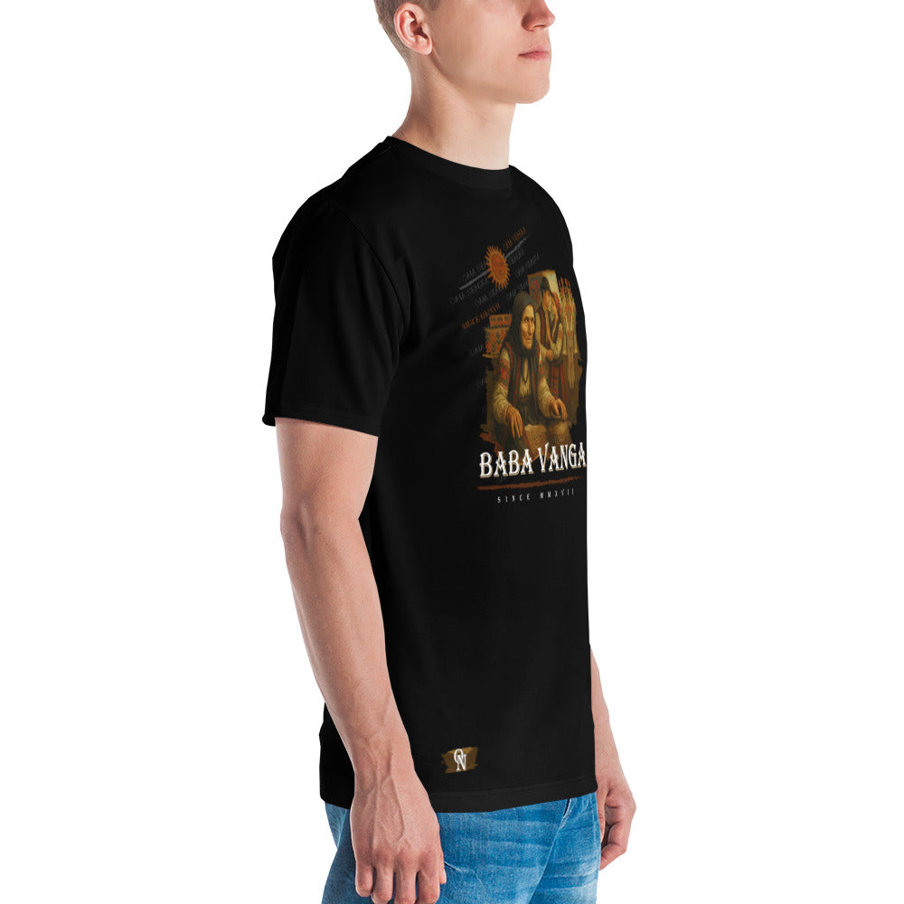 Tricou Oversize Negru - Baba Vanga