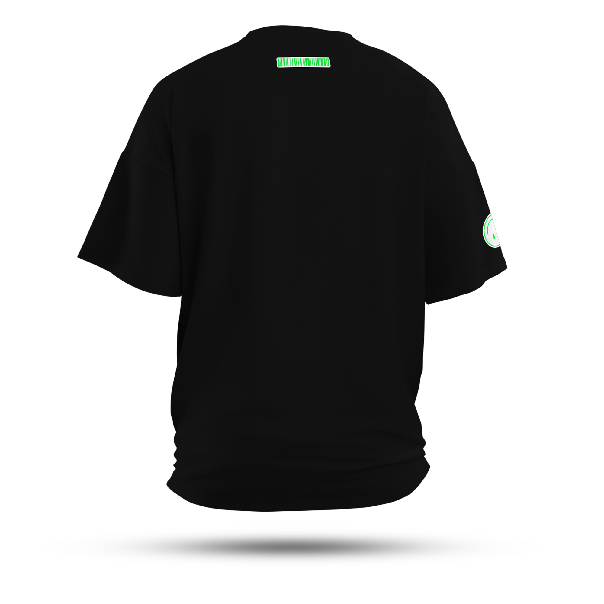 Tricou Oversize Negru - NEON MMXVII