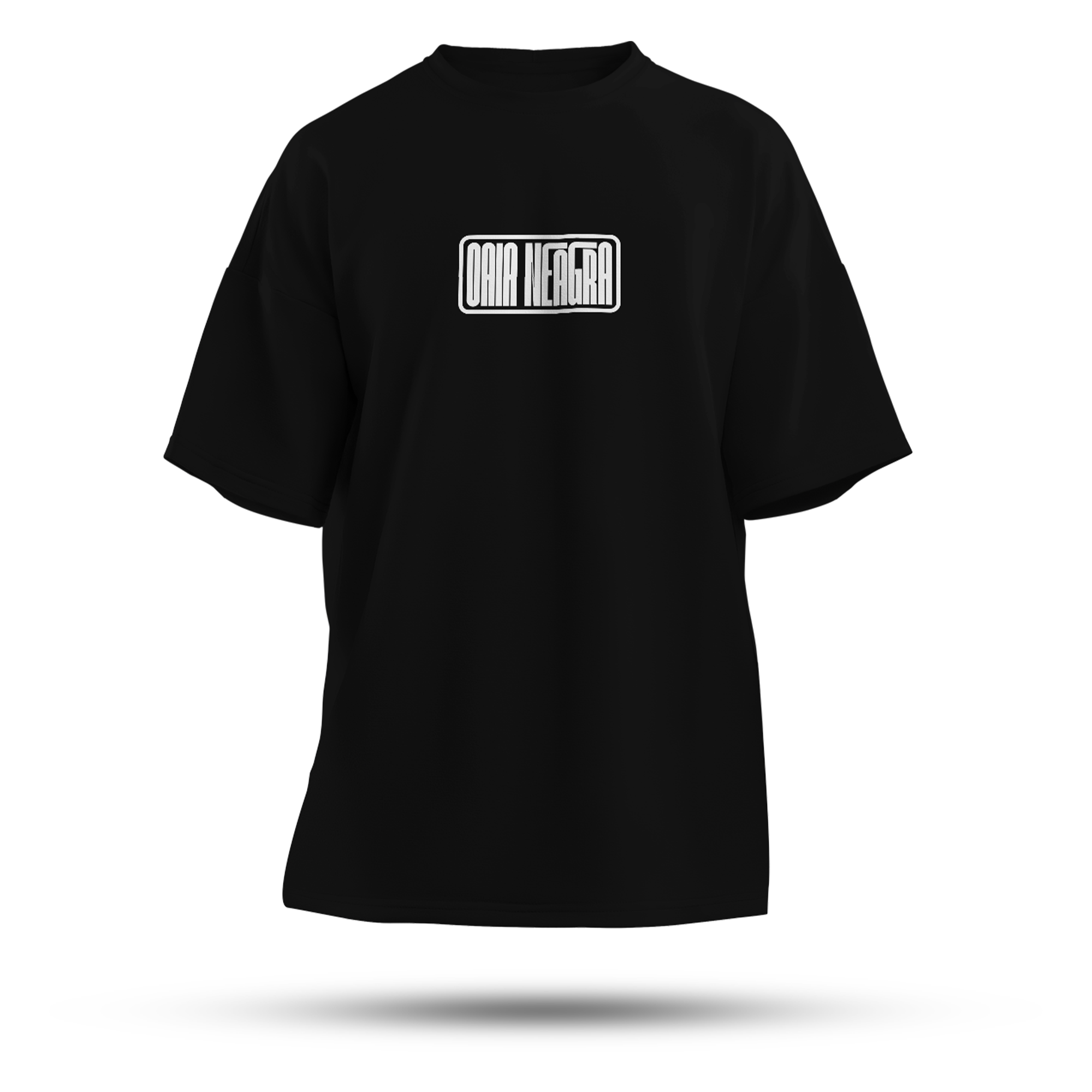 Tricou Oversize Negru - BOXED