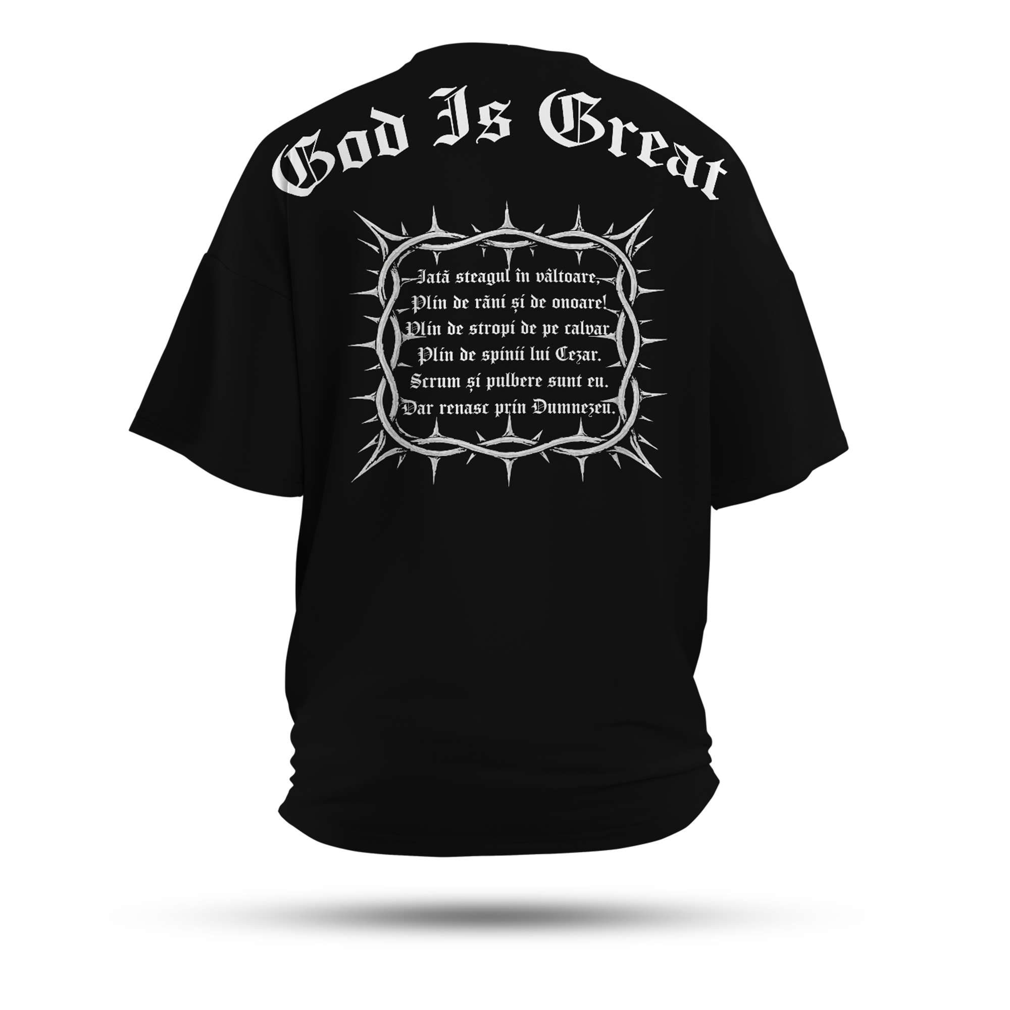 Tricou Oversize - God Is Great
