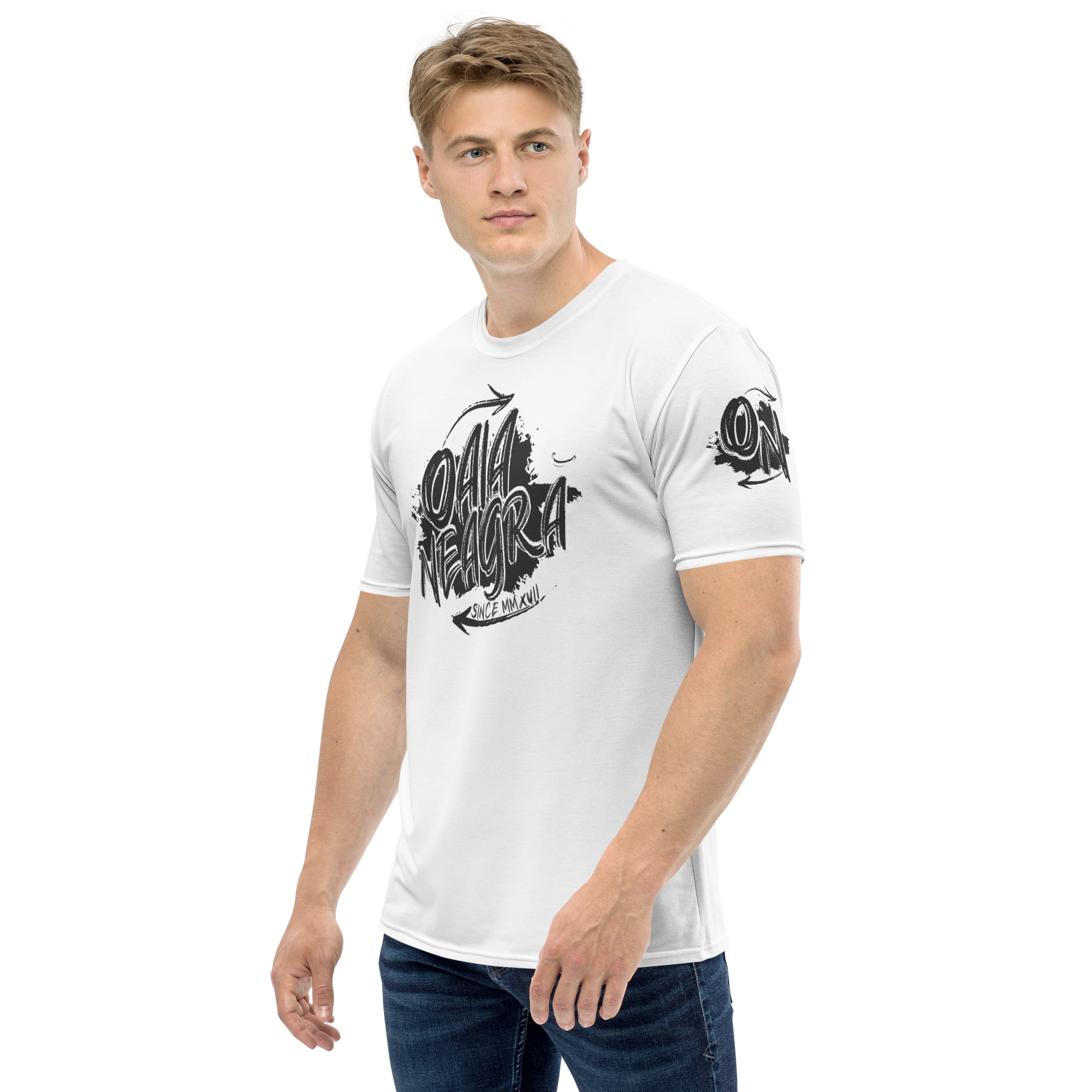 Tricou Alb - Traveler