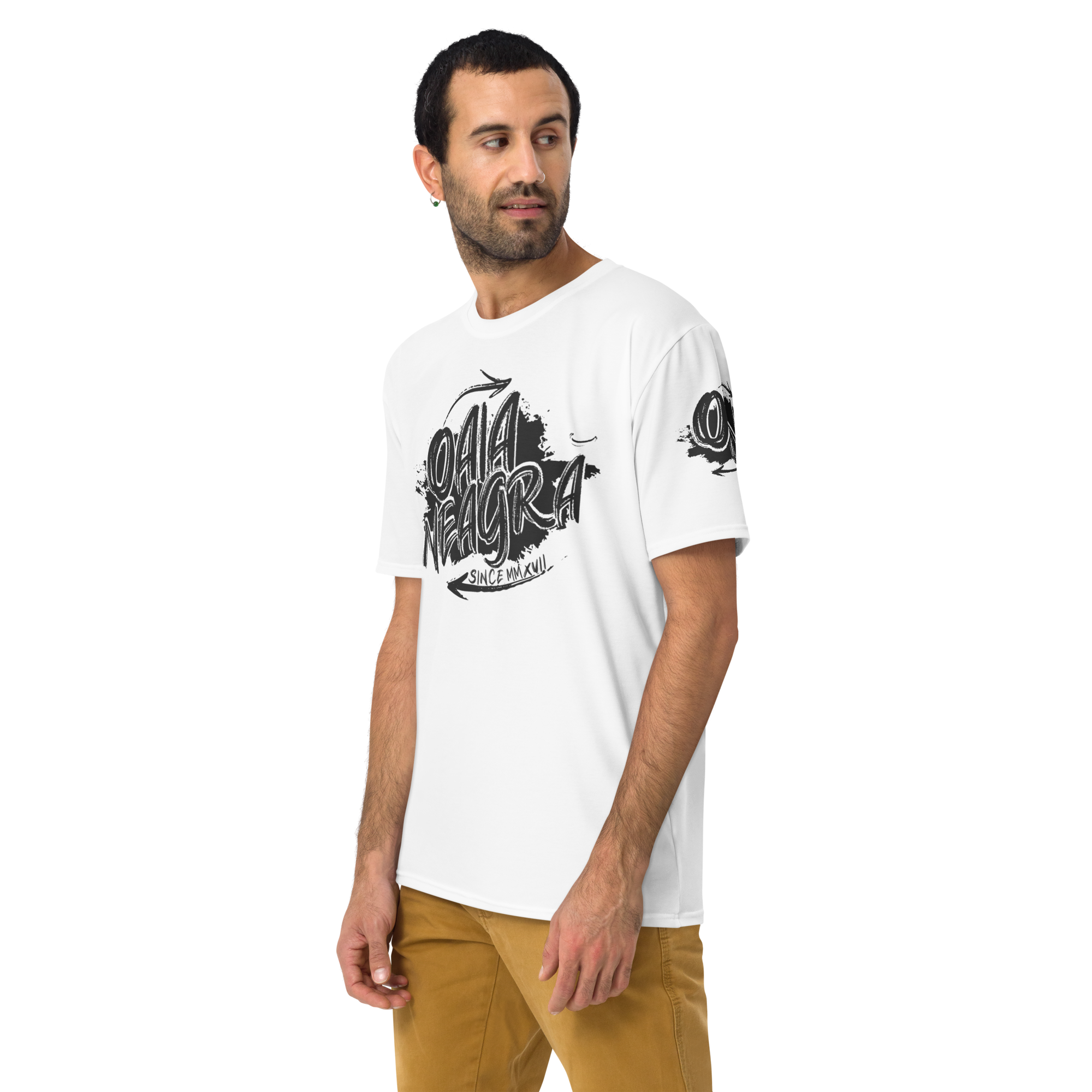 Tricou Alb - Traveler