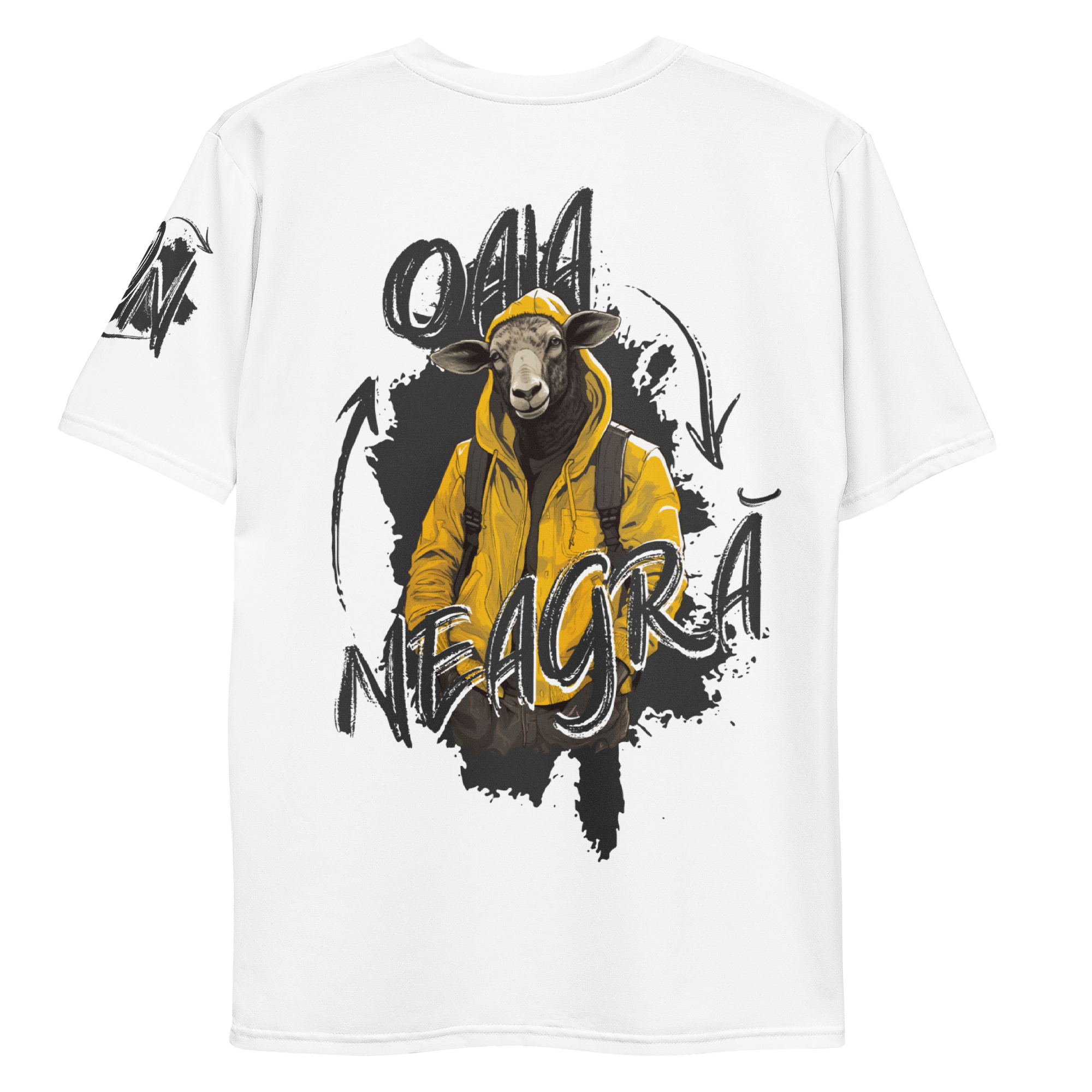 Tricou Alb - Traveler