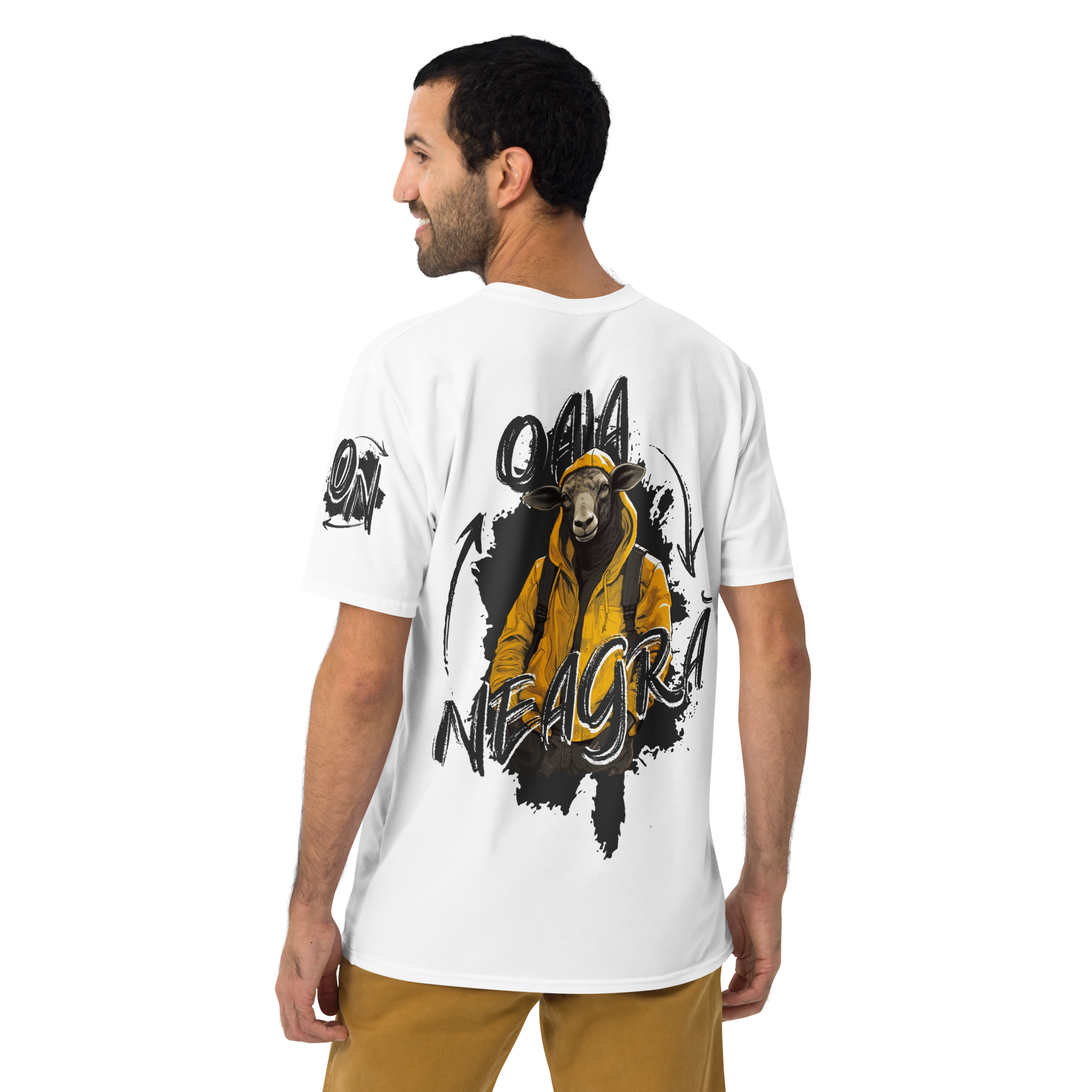 Tricou Alb - Traveler