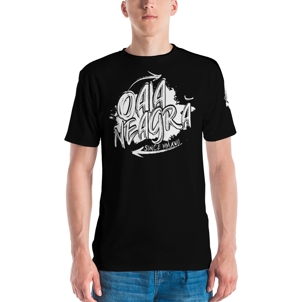 Tricou Negru - Traveler