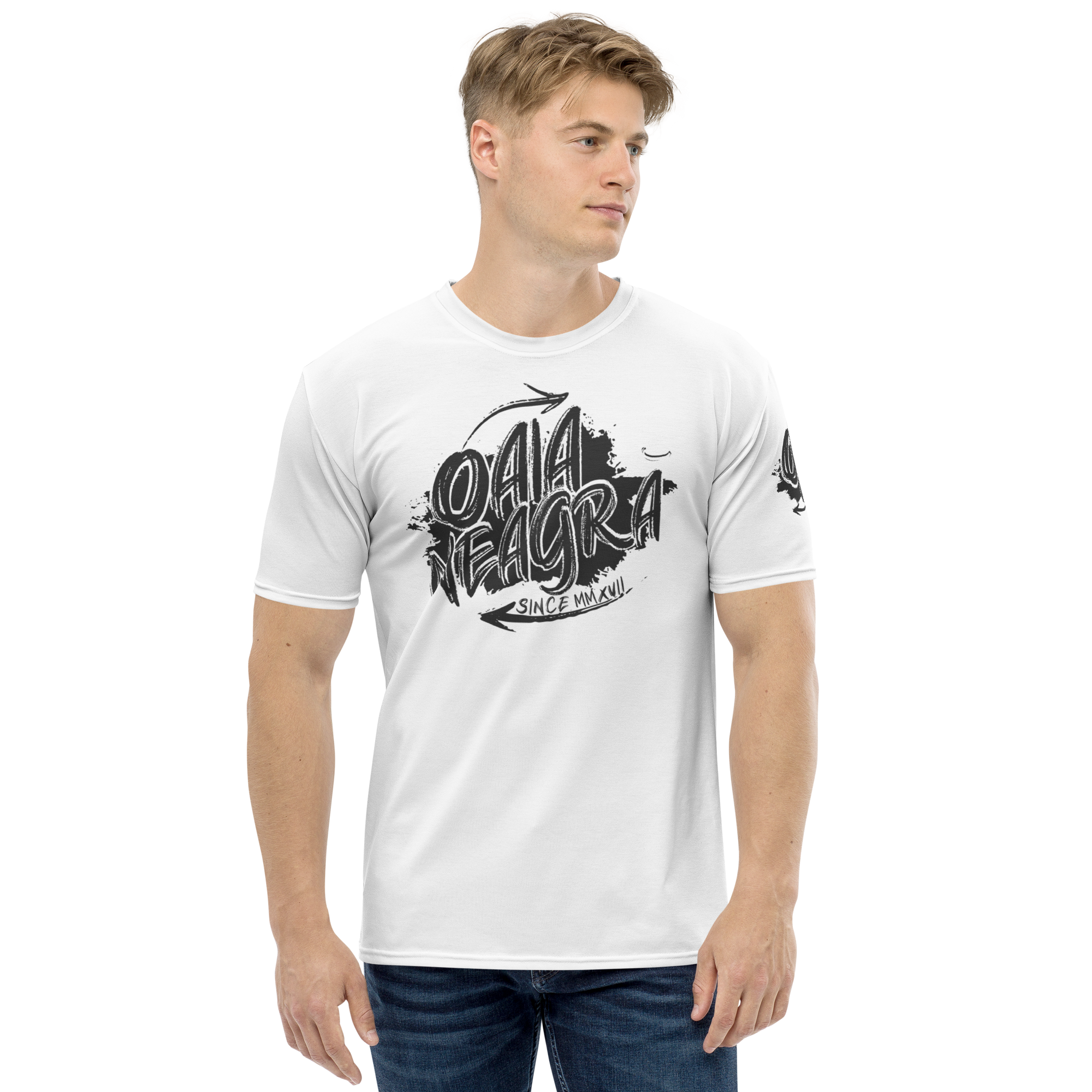 Tricou Alb - Traveler