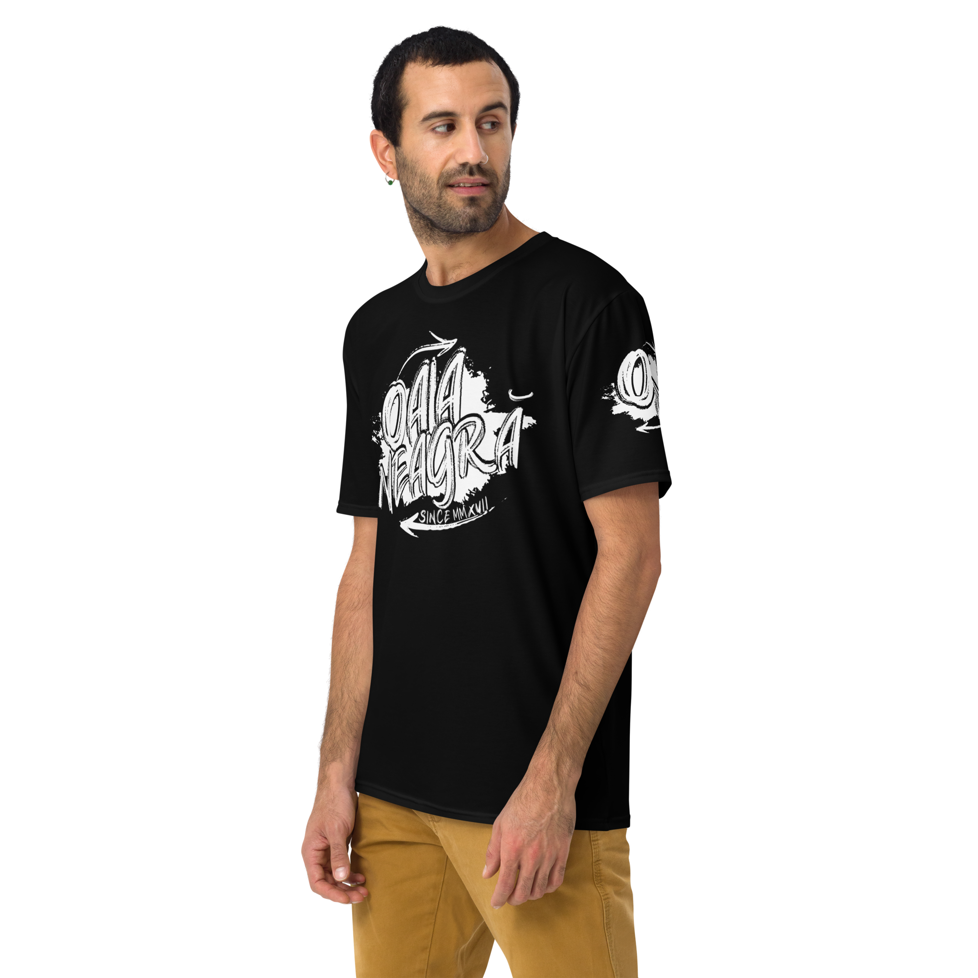 Tricou Negru - Traveler