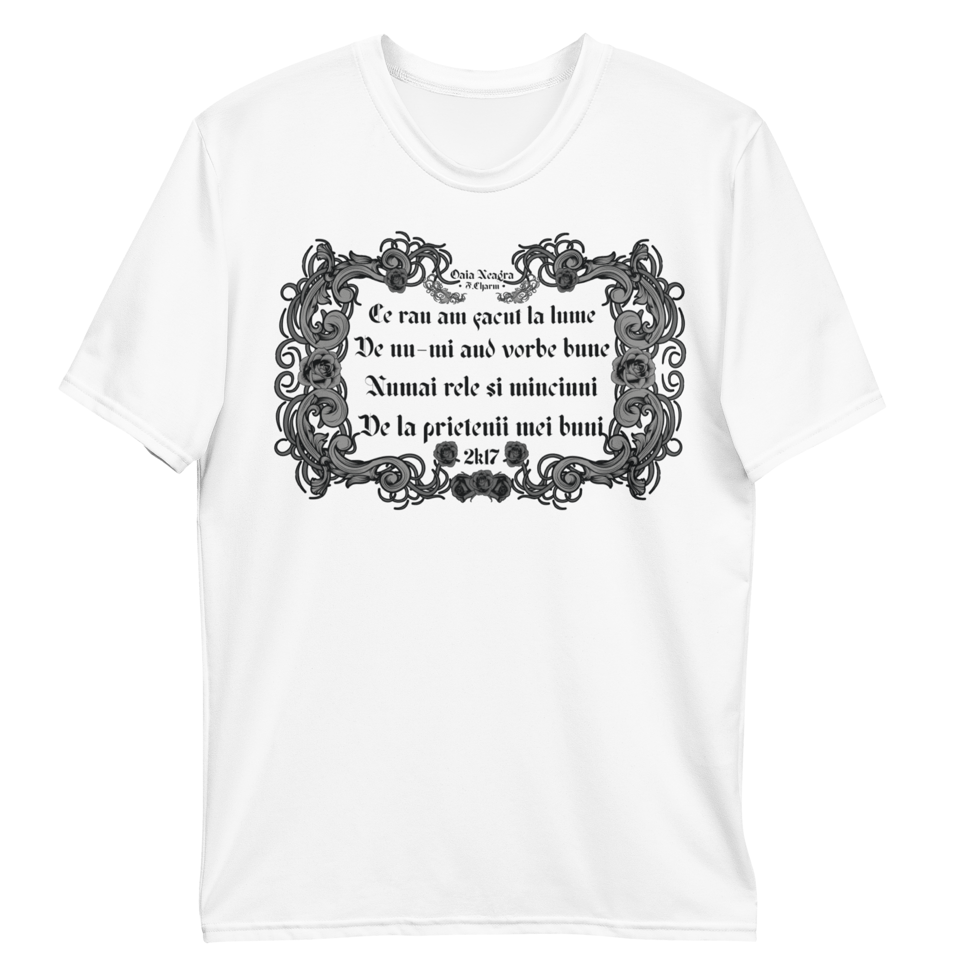Tricou Alb - Ce rau am facut la lume?