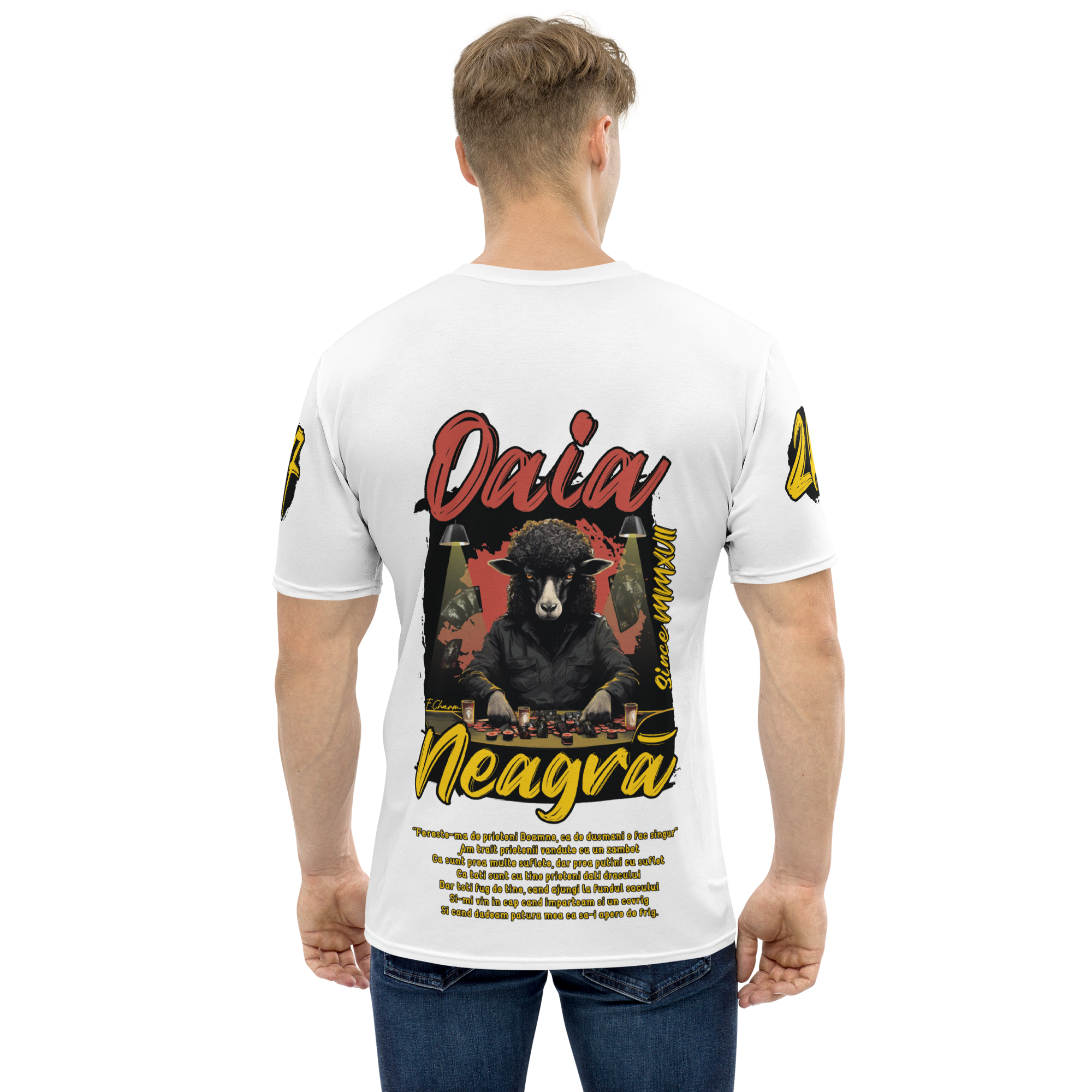 Tricou Alb - Player