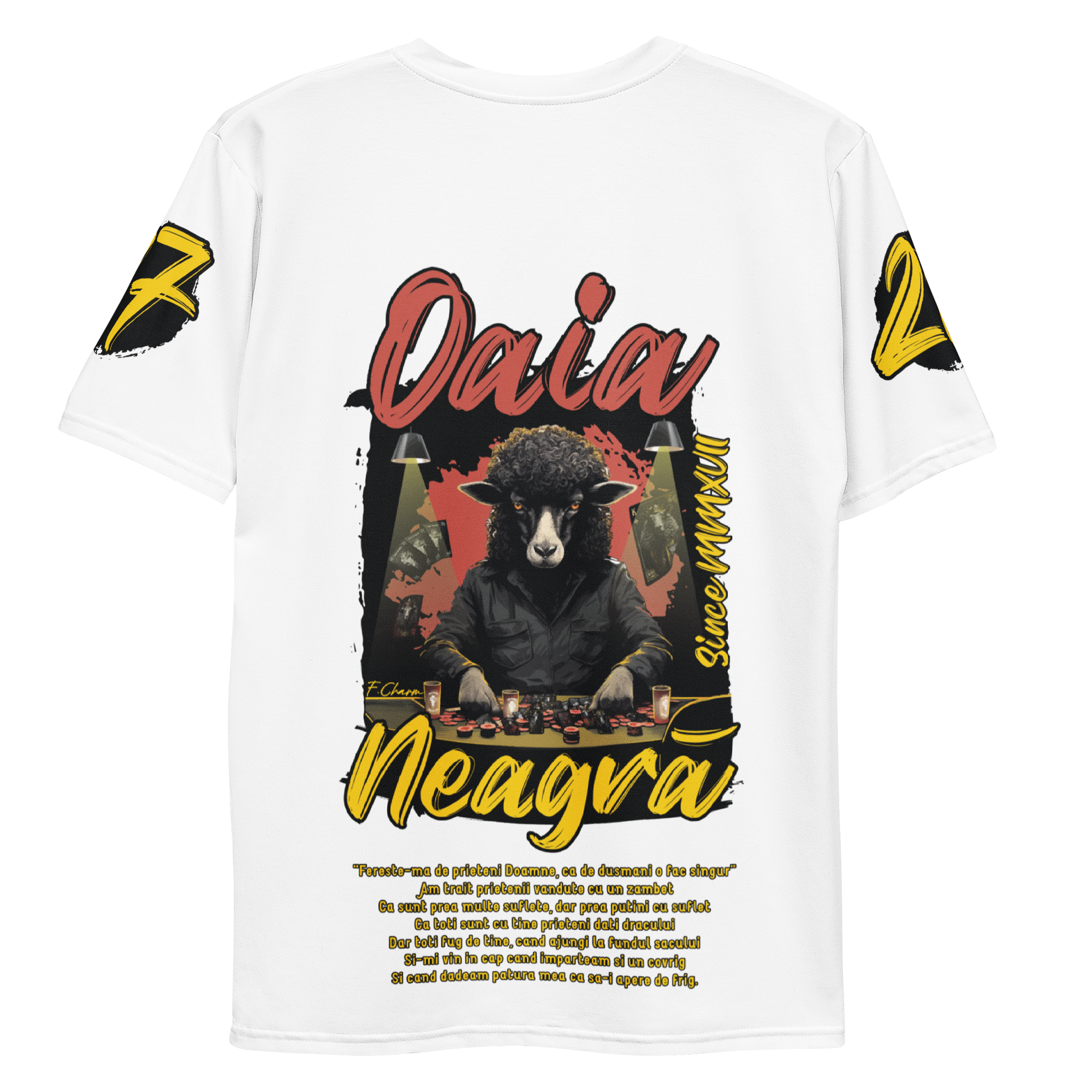 Tricou Alb - Player