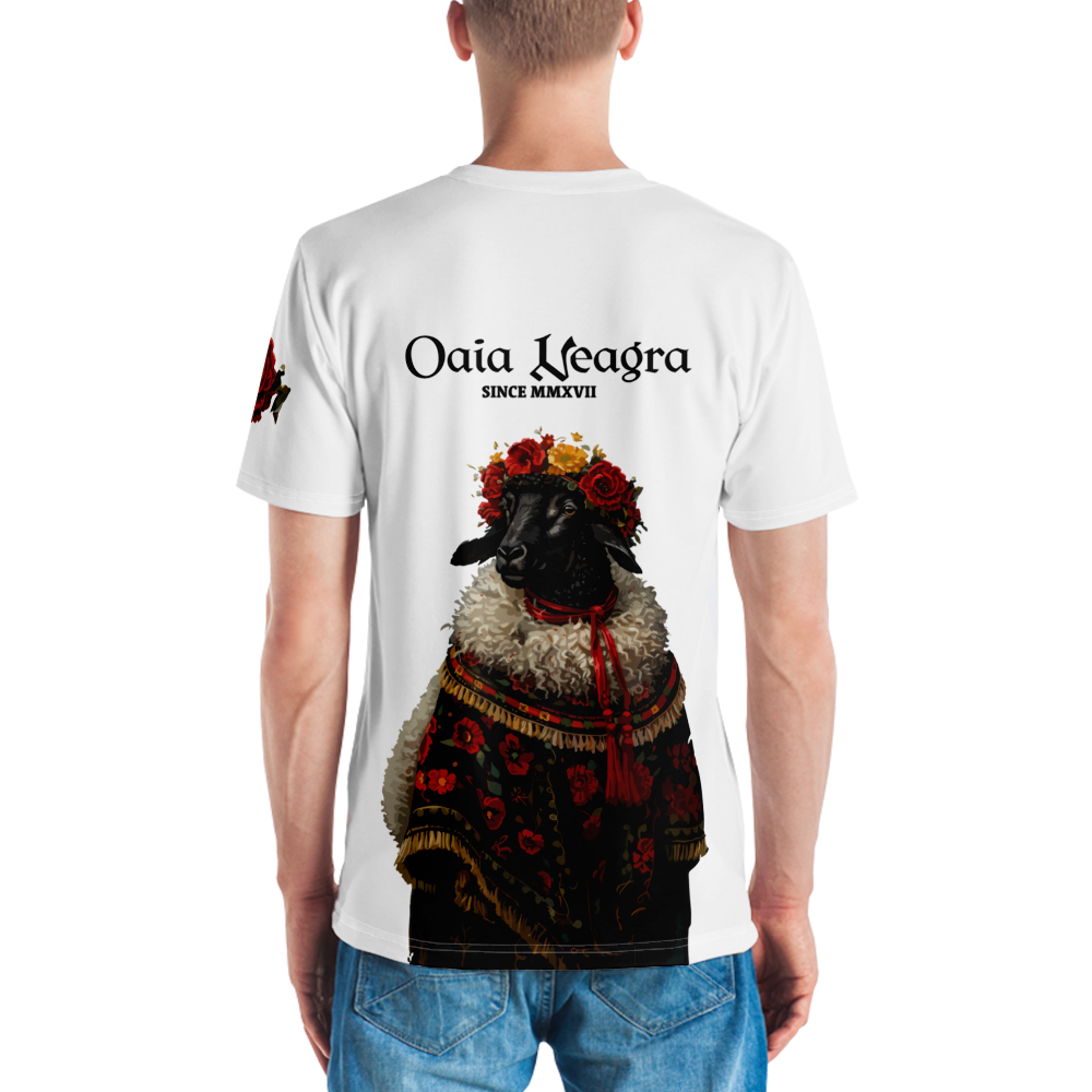 Tricou Alb - Queen Sheep