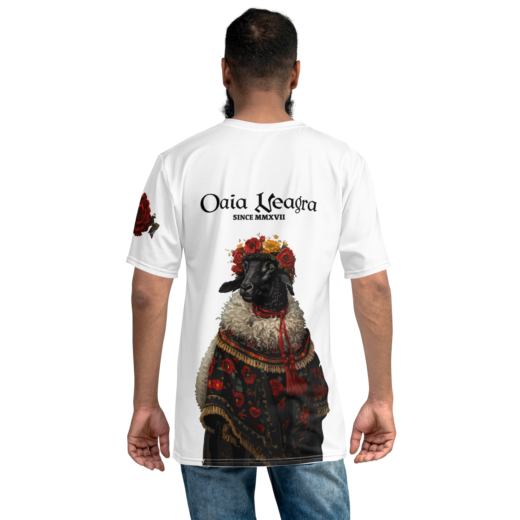 Tricou Alb - Queen Sheep