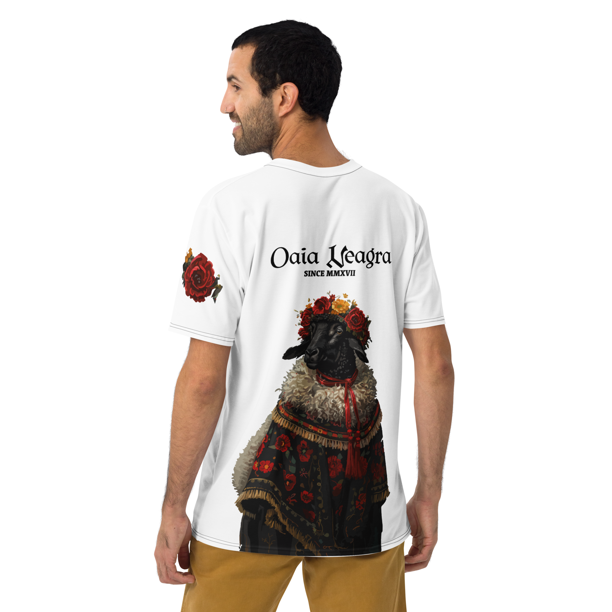 Tricou Alb - Queen Sheep