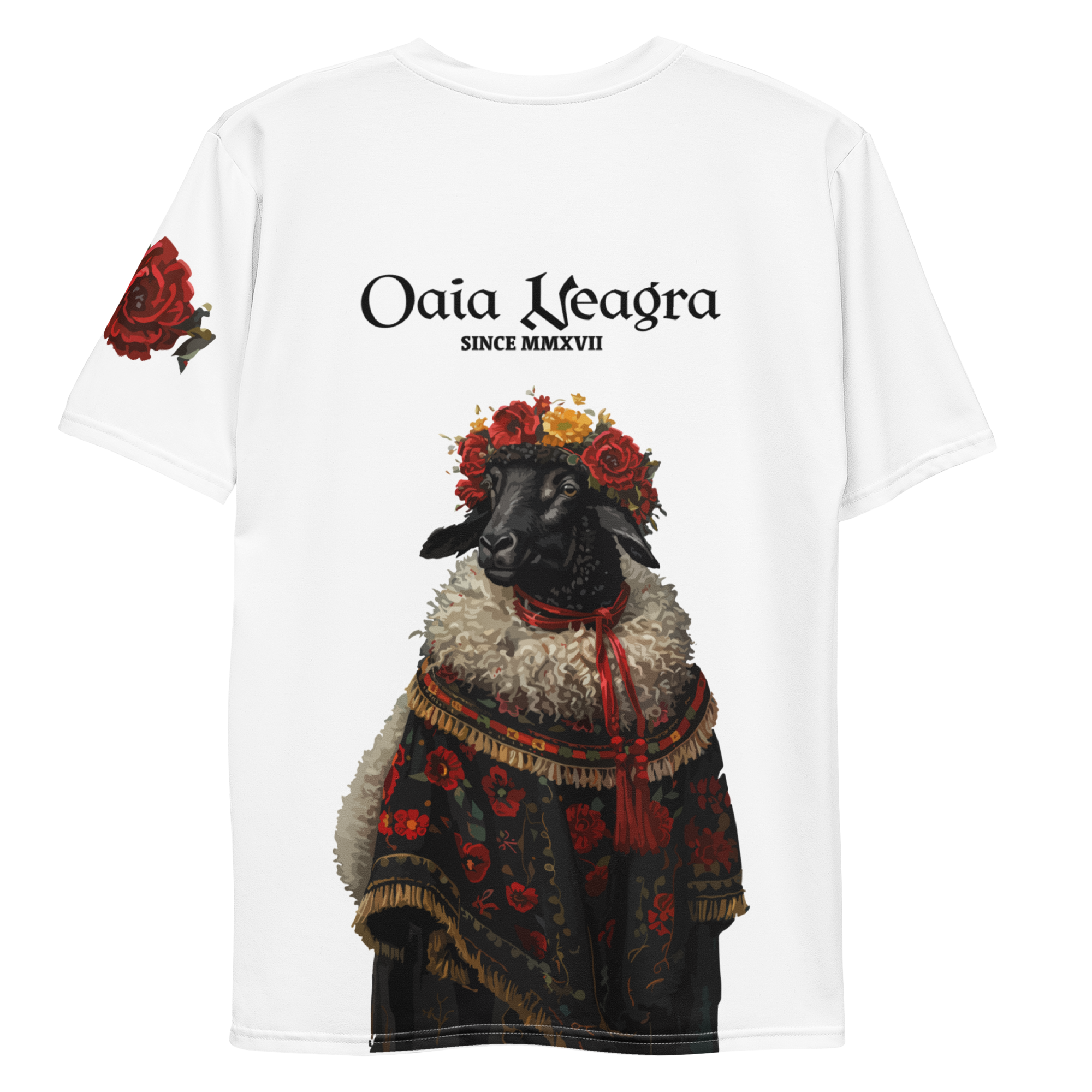 Tricou Alb - Queen Sheep