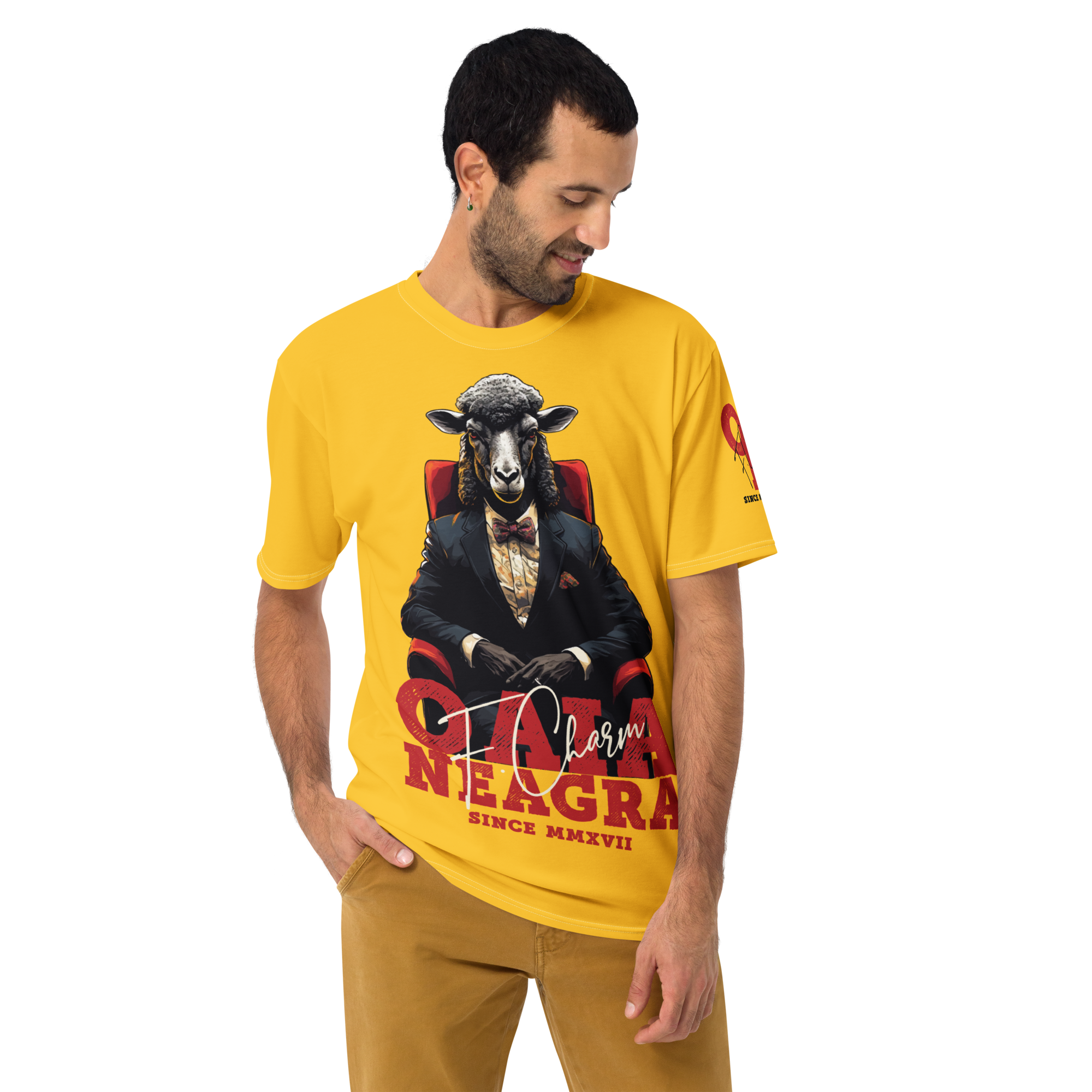 Tricou Galben - Elegant Sheep