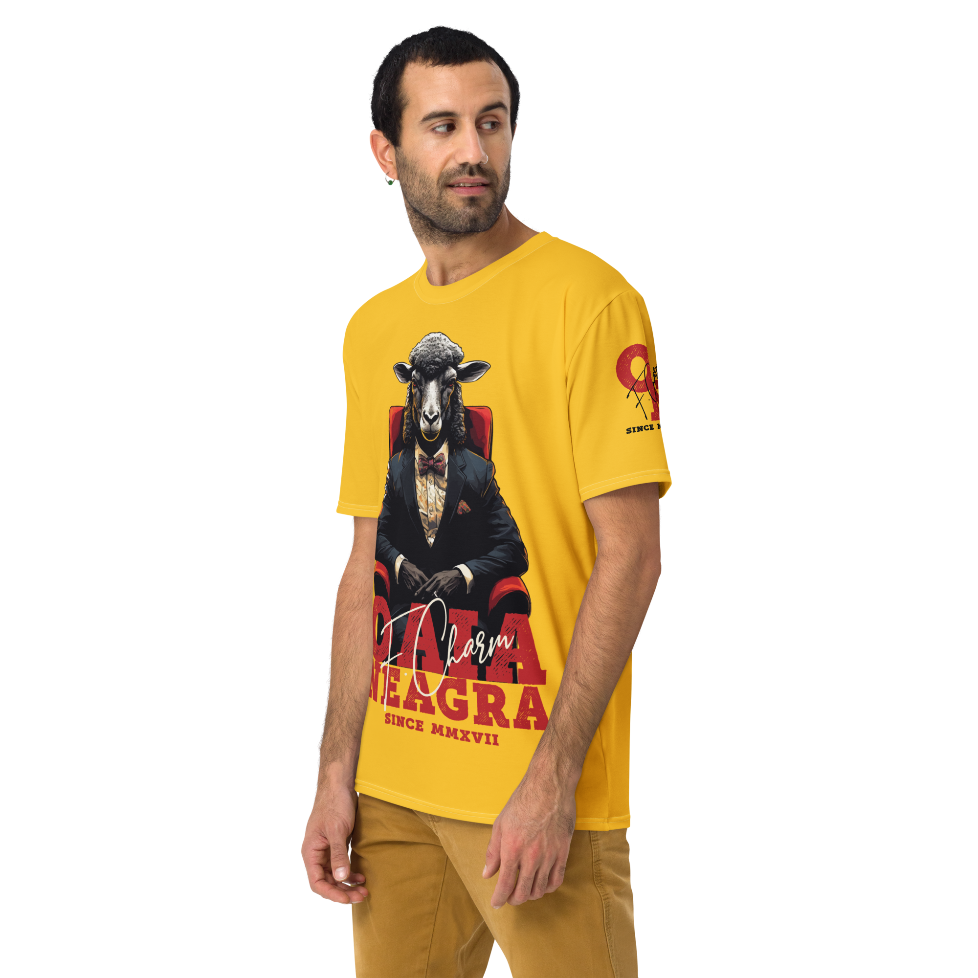 Tricou Galben - Elegant Sheep