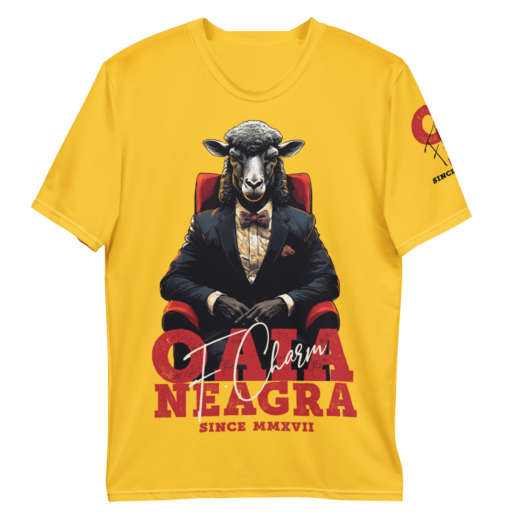 Tricou Galben - Elegant Sheep