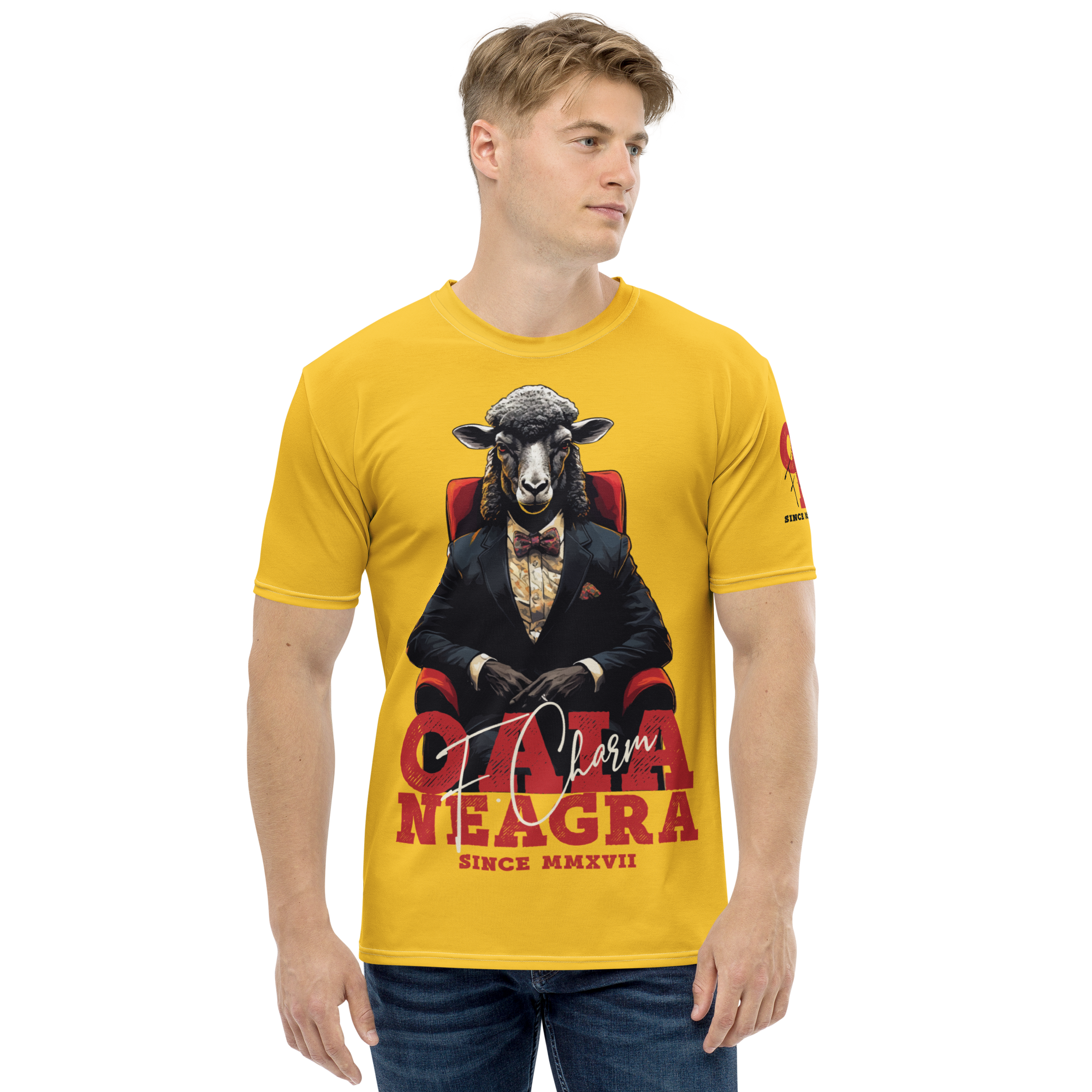 Tricou Galben - Elegant Sheep