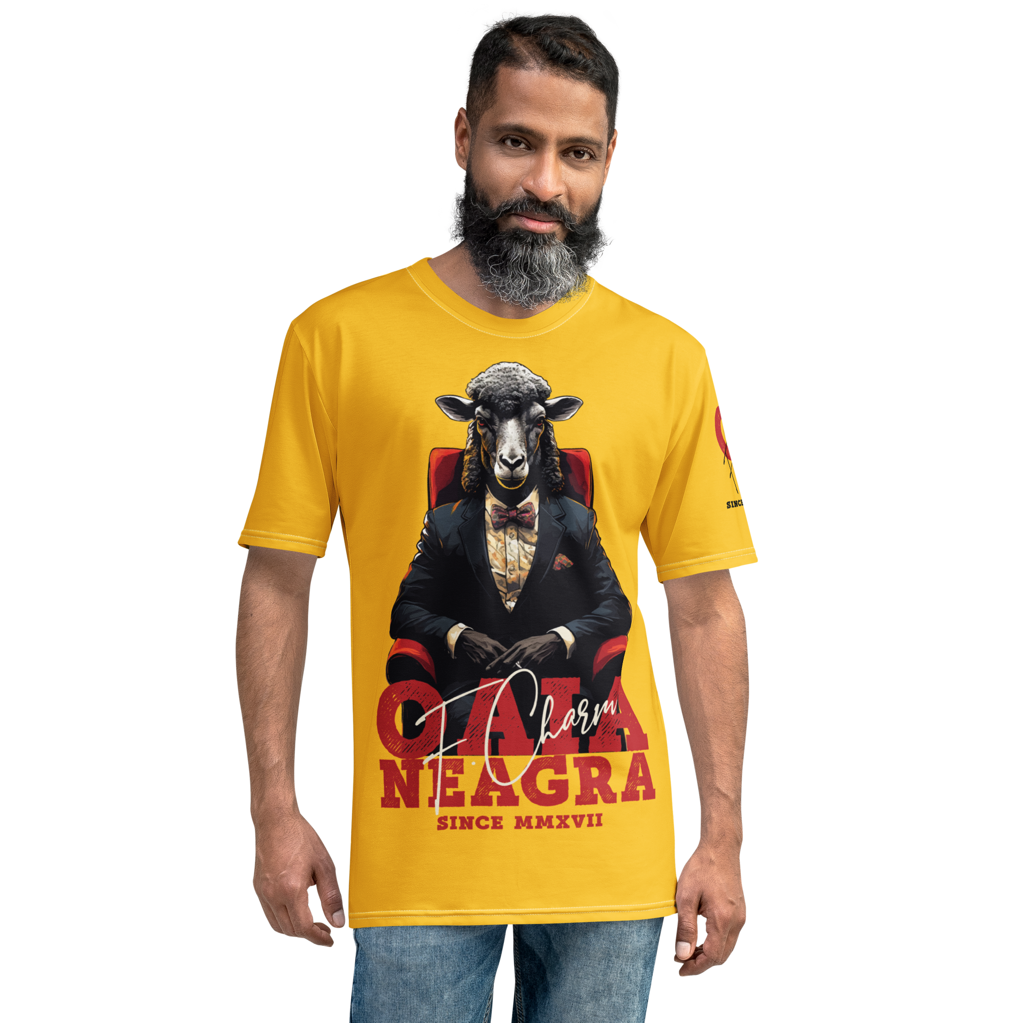 Tricou Galben - Elegant Sheep