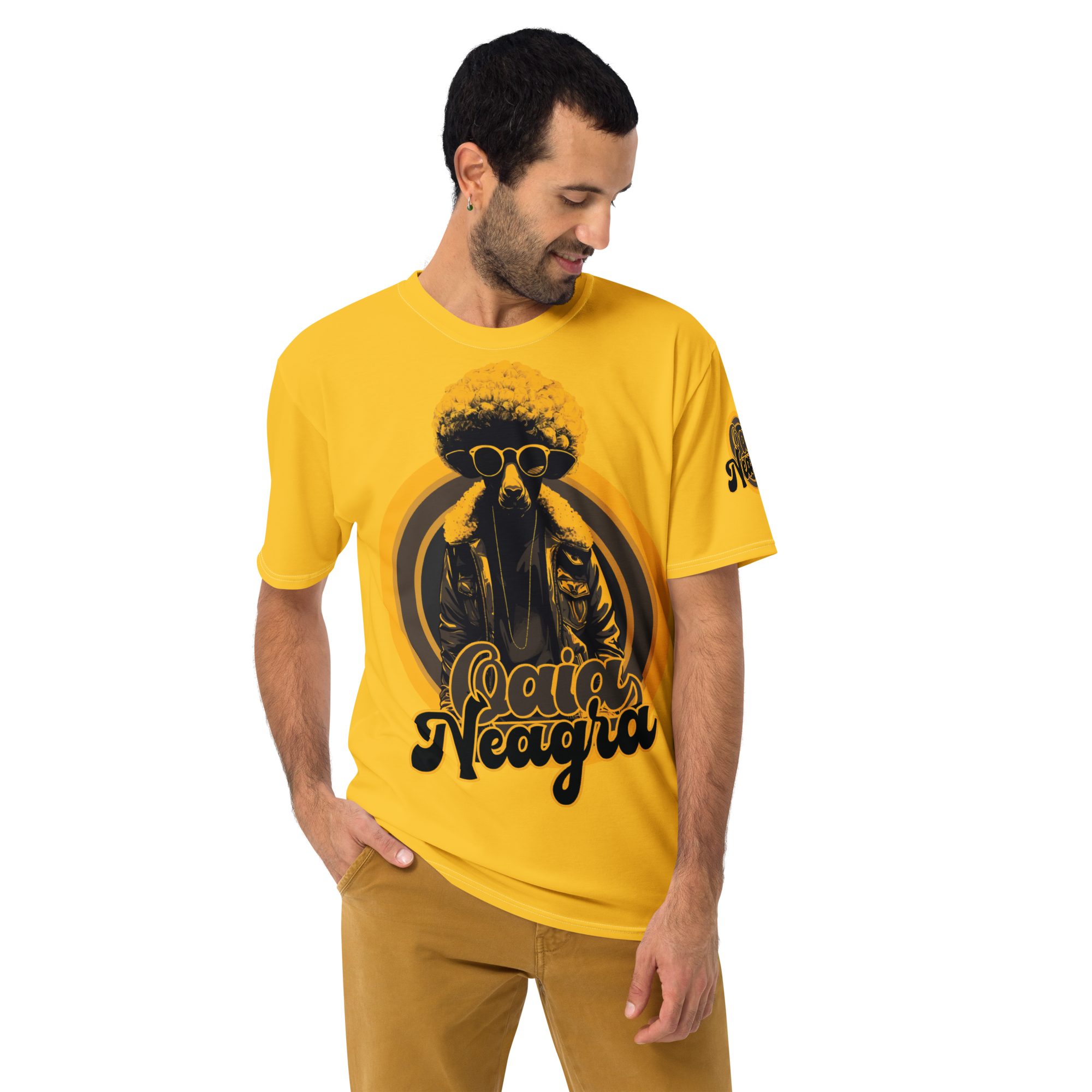 Tricou Galben - Retro Sheep