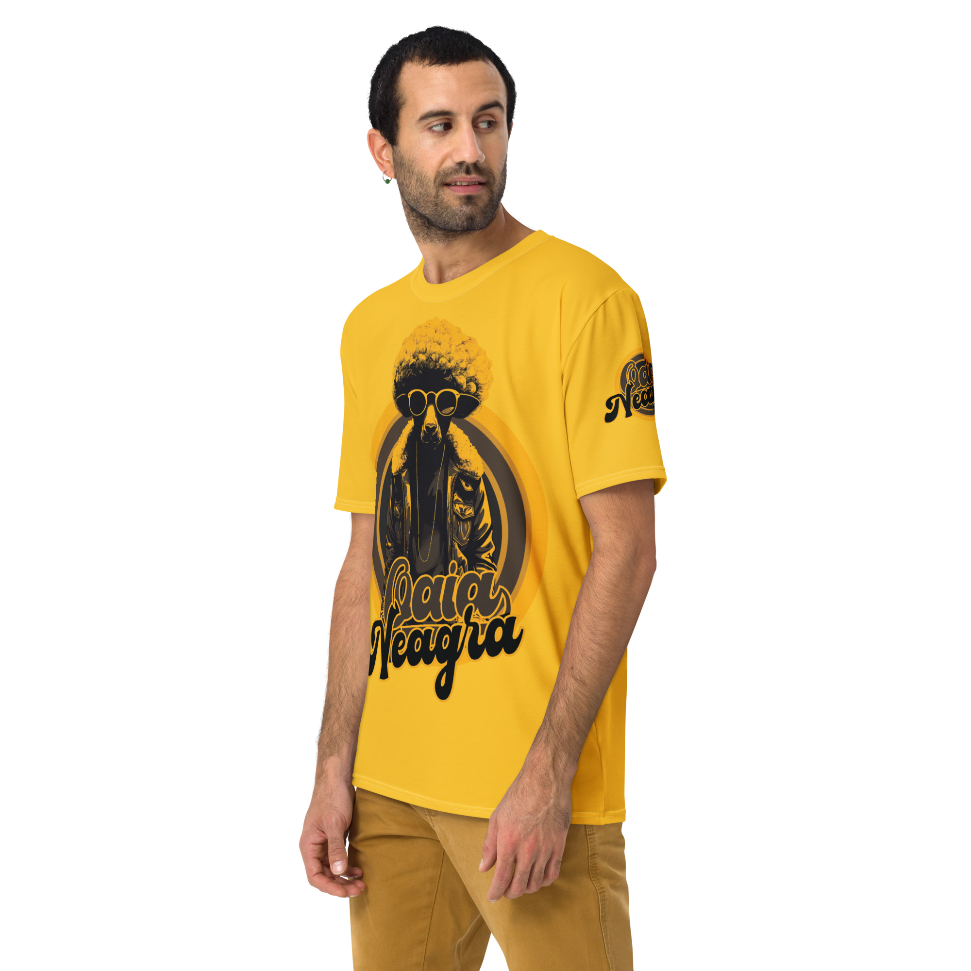 Tricou Galben - Retro Sheep