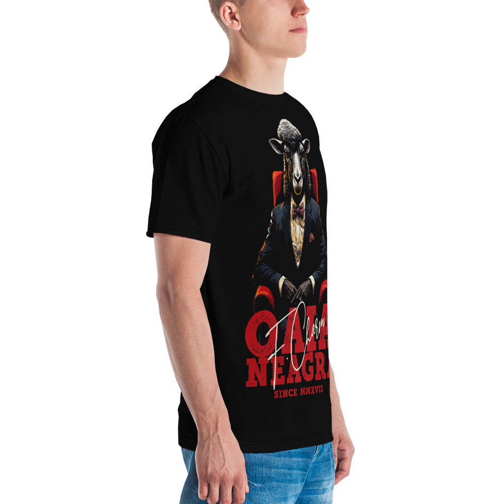 Tricou Negru - Elegant Sheep