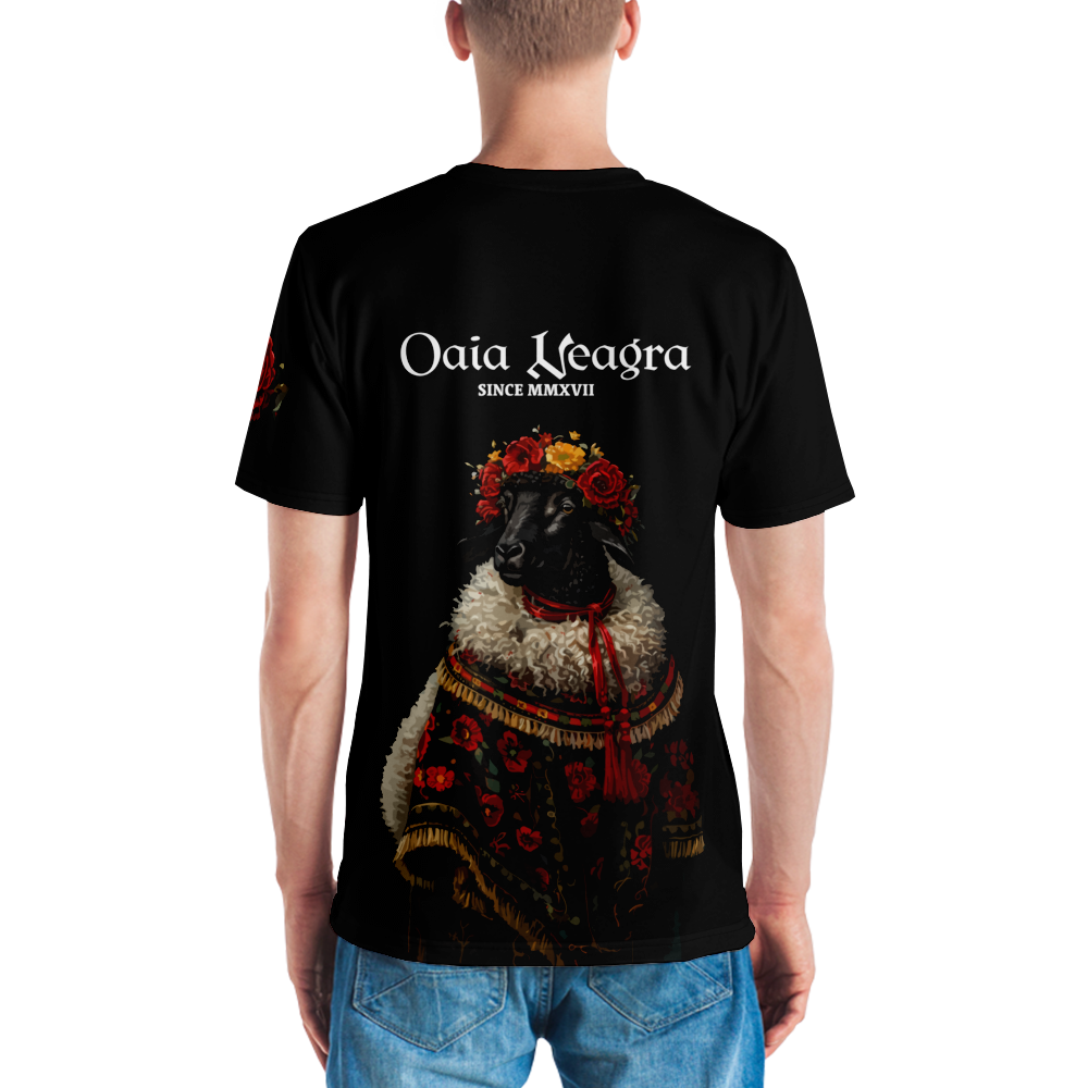 Tricou Negru - Queen Sheep