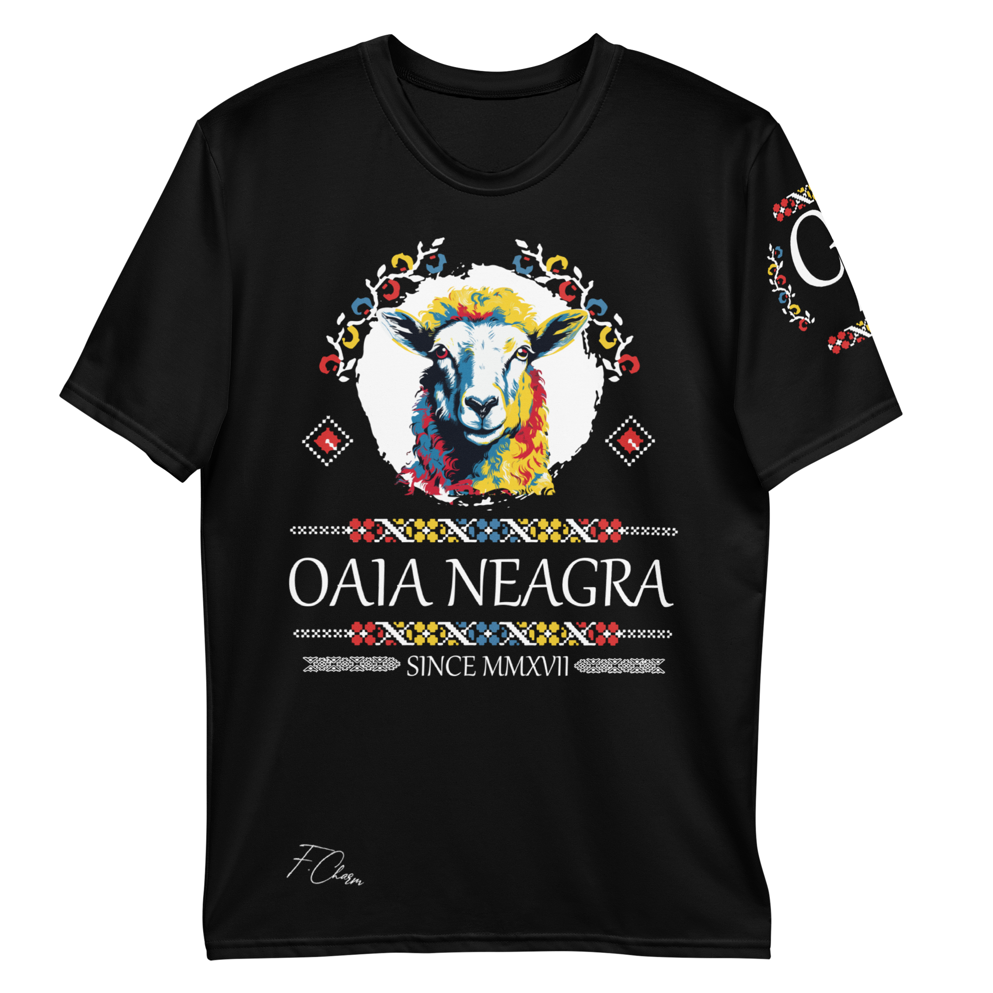 Tricou Negru - Traditional