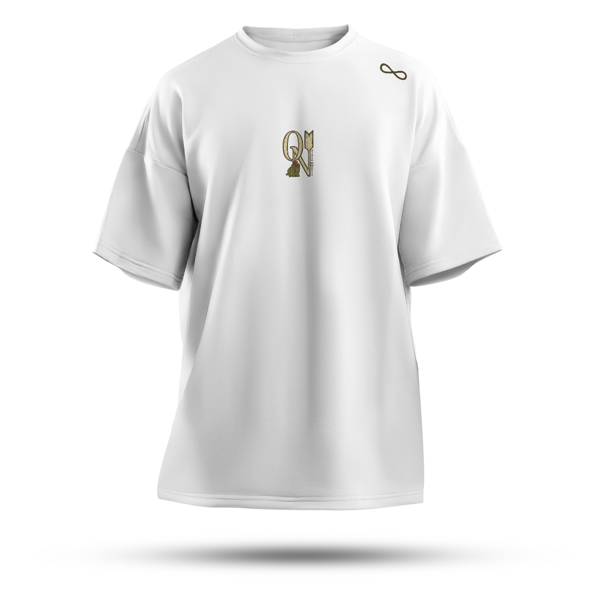 Tricou Oversize Alb - Magicianul