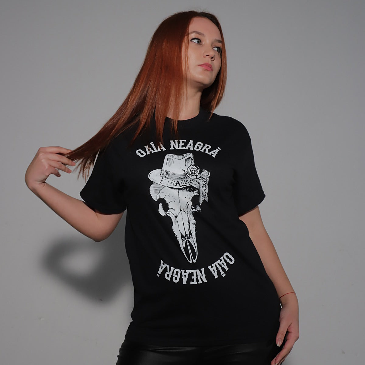 Tricou negru - Oaia Neagra Simplu