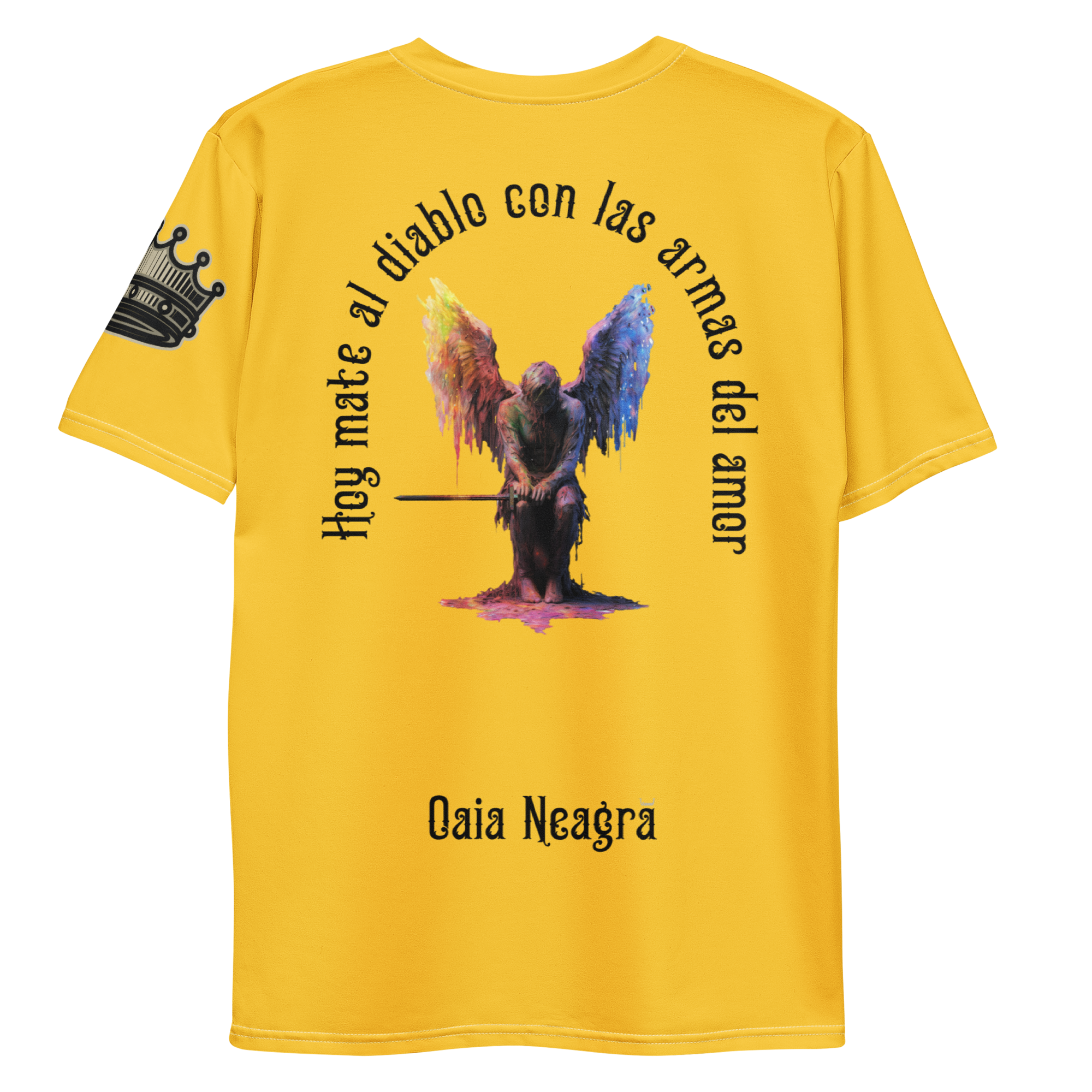 Tricou Galben - Azi l-am omorat pe diavol