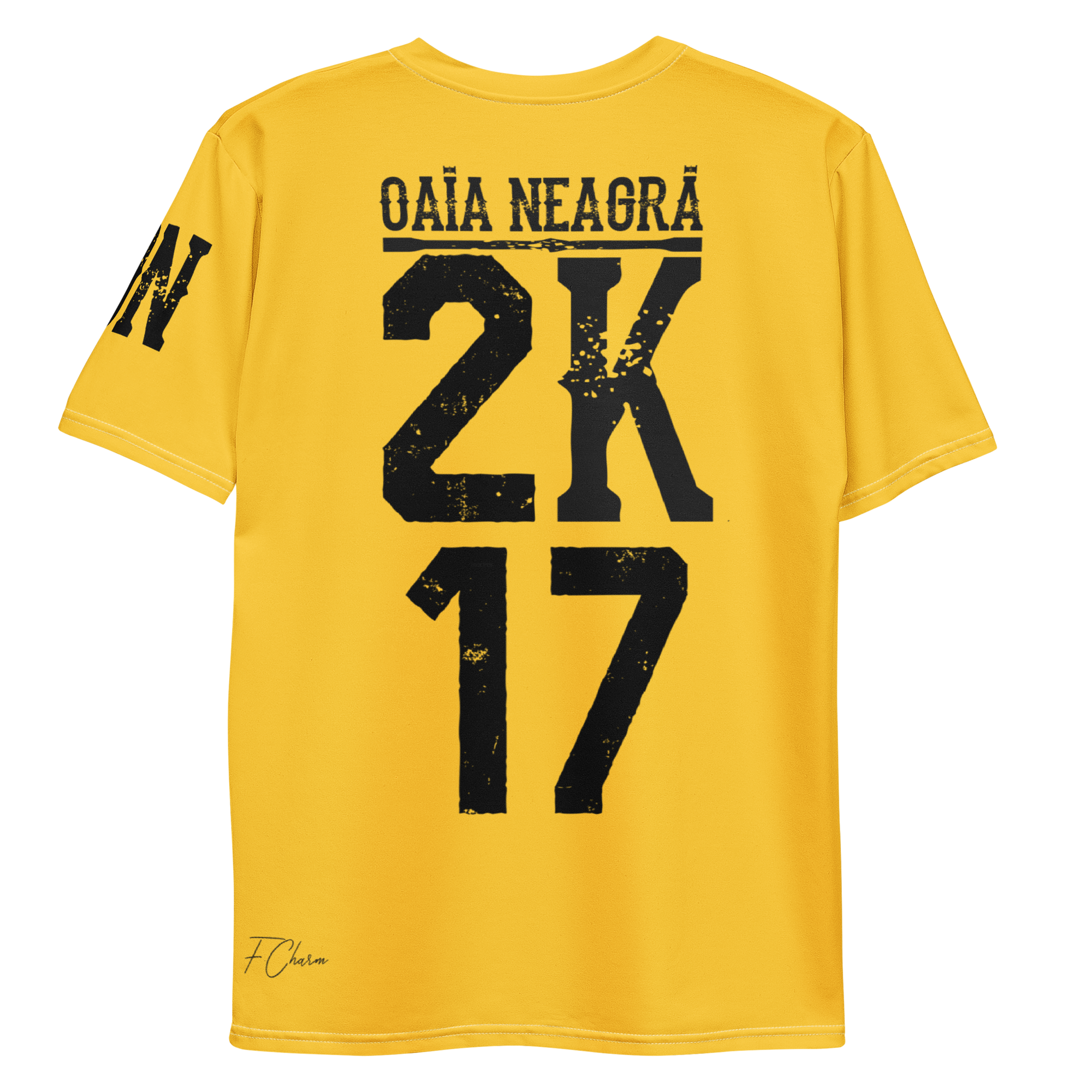 Tricou Galben - Oaia Neagra 2K17