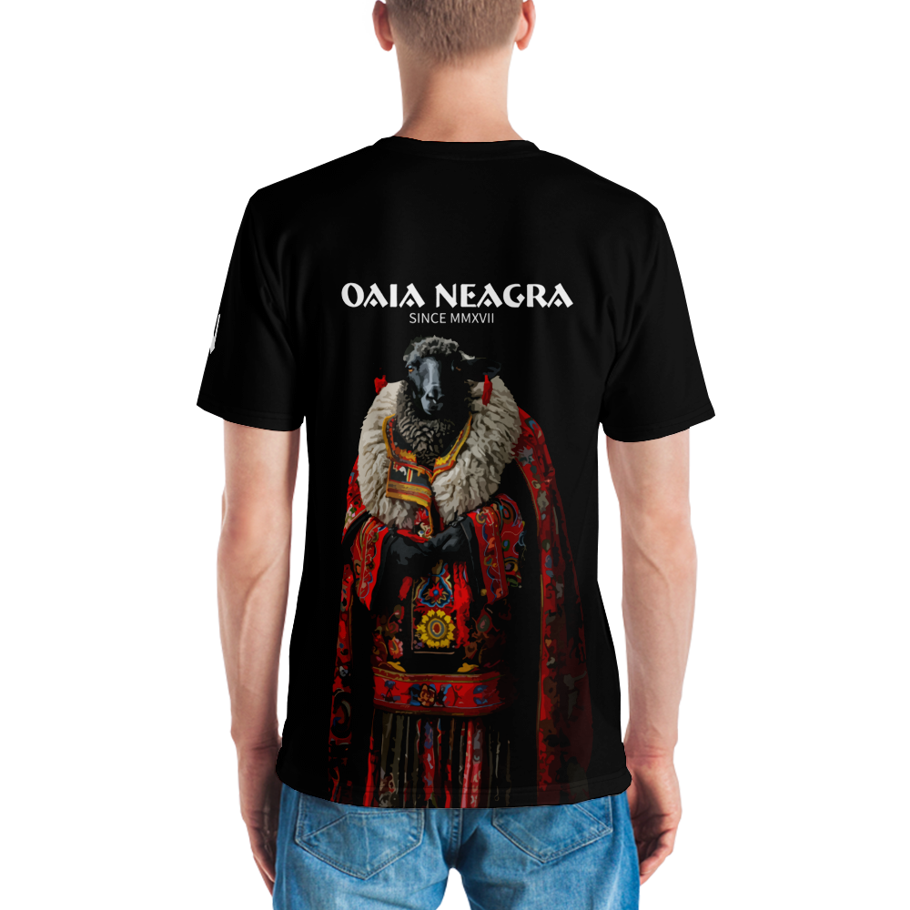 Tricou Negru - Sheep Lord