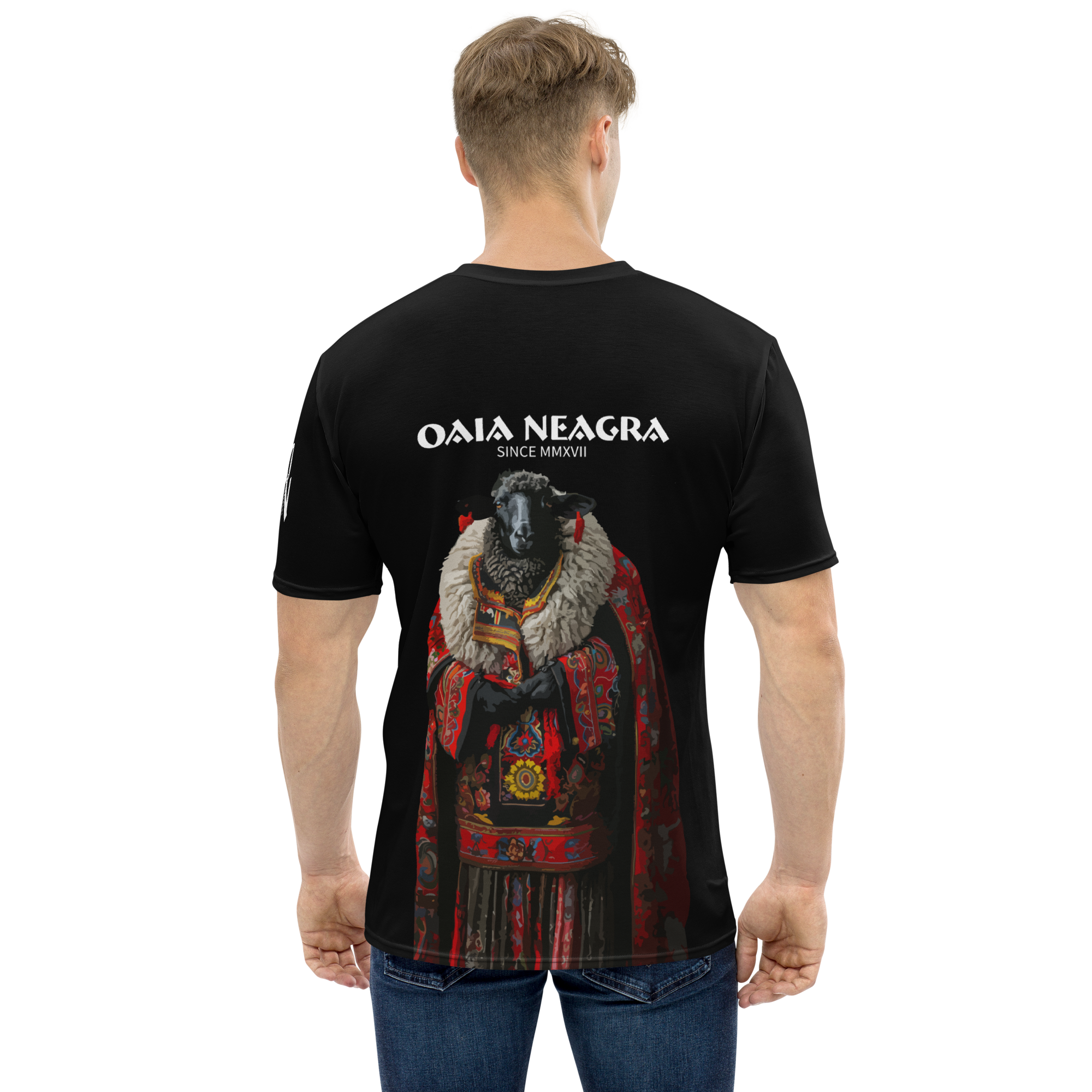 Tricou Negru - Sheep Lord