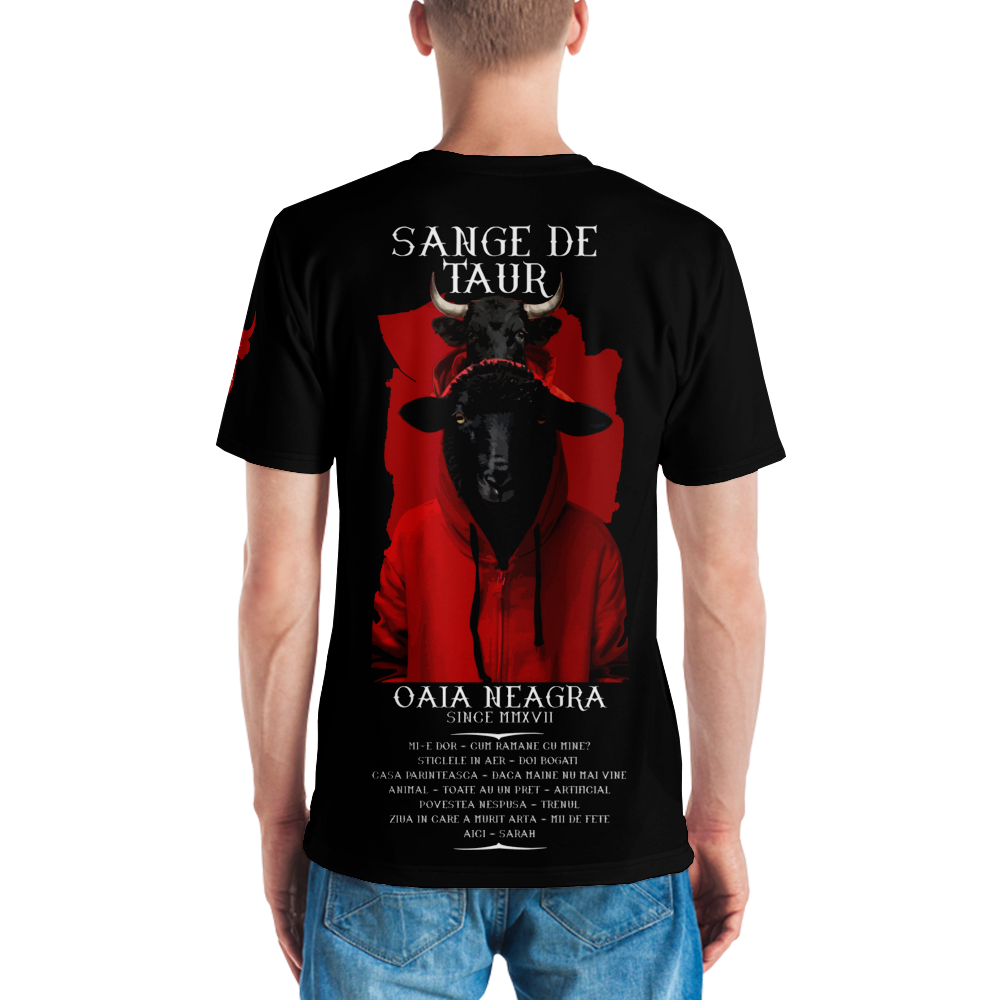 Tricou Negru - Sange de Taur 4th Album