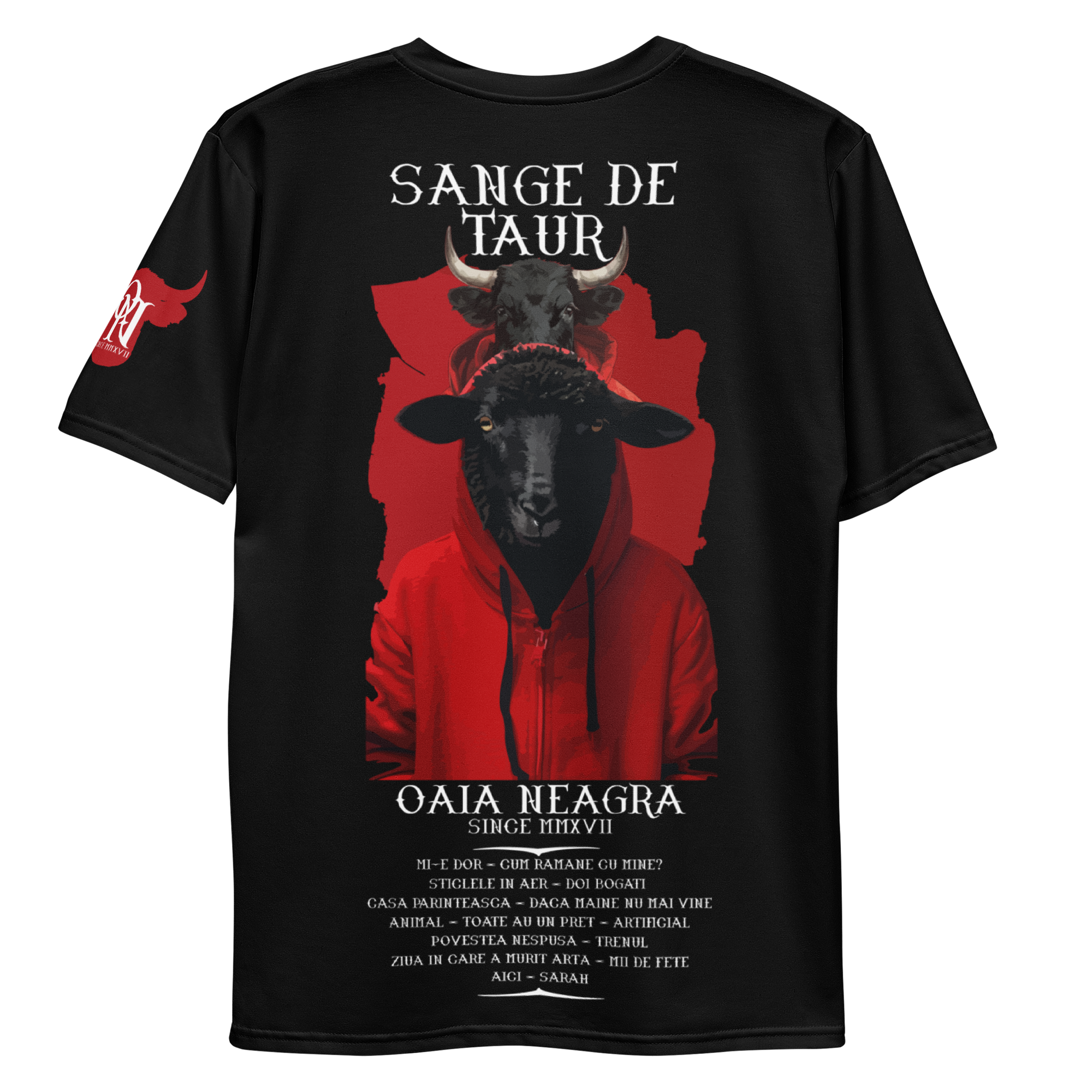 Tricou Negru - Sange de Taur 4th Album