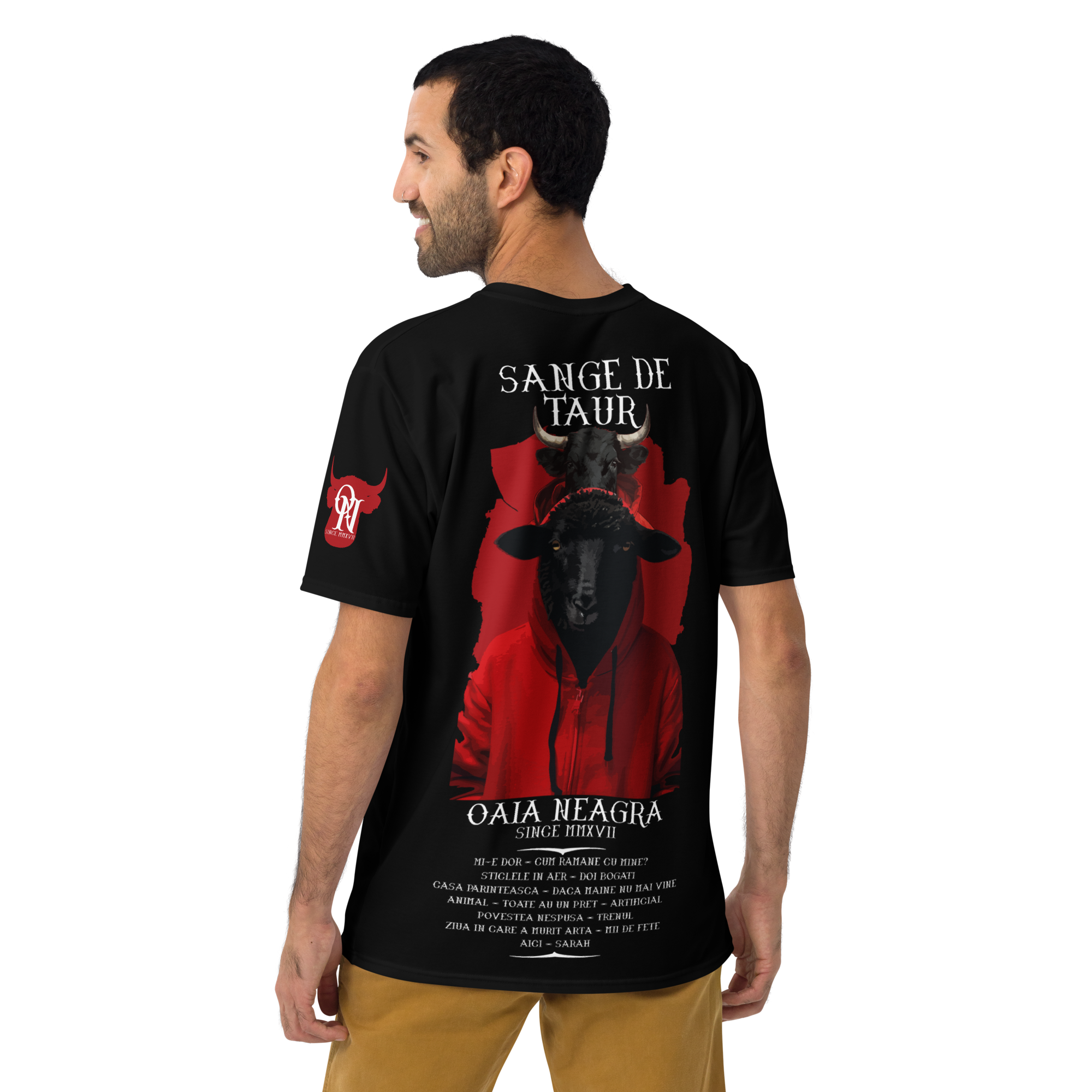 Tricou Negru - Sange de Taur 4th Album