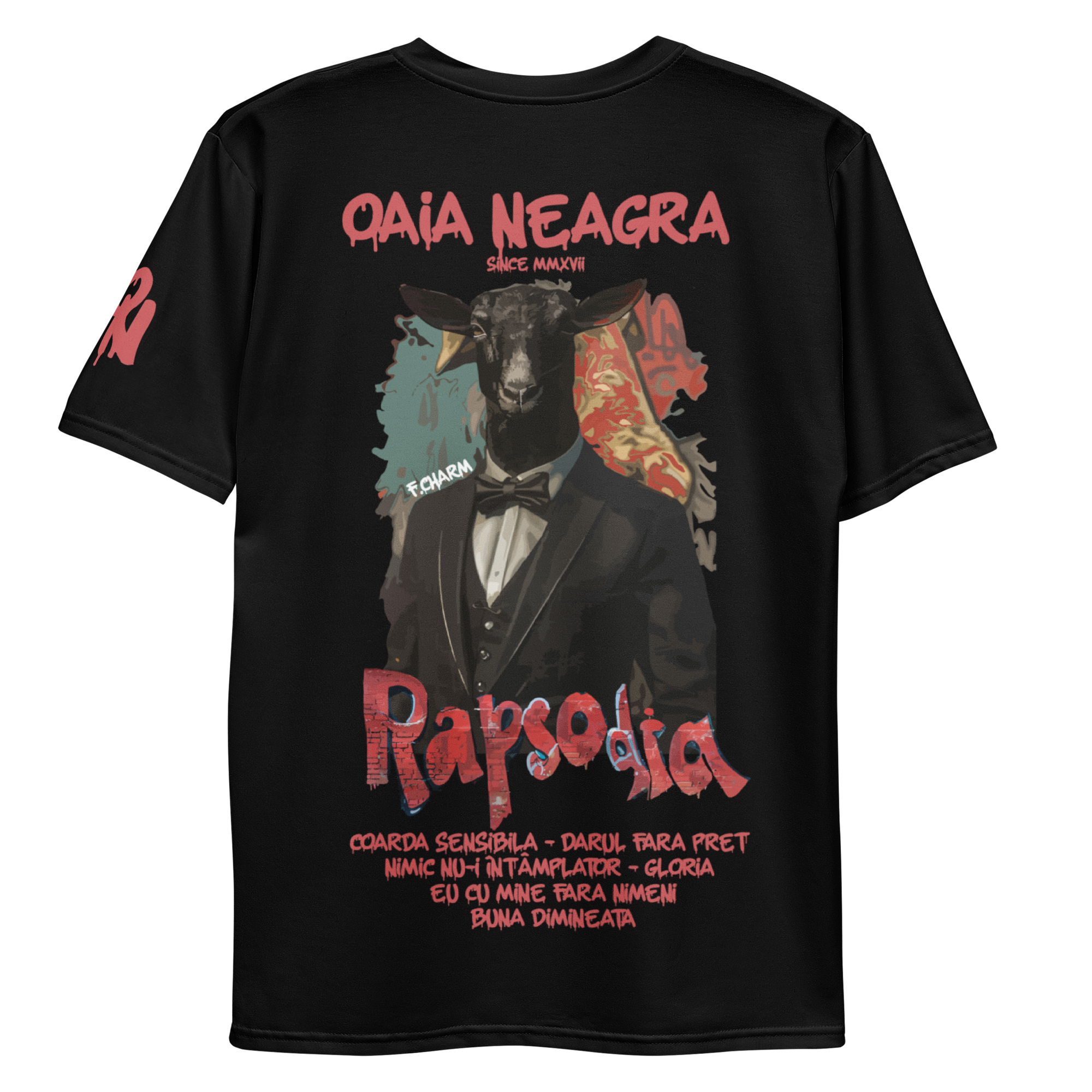 Tricou Negru - Rapsodia 5th Album