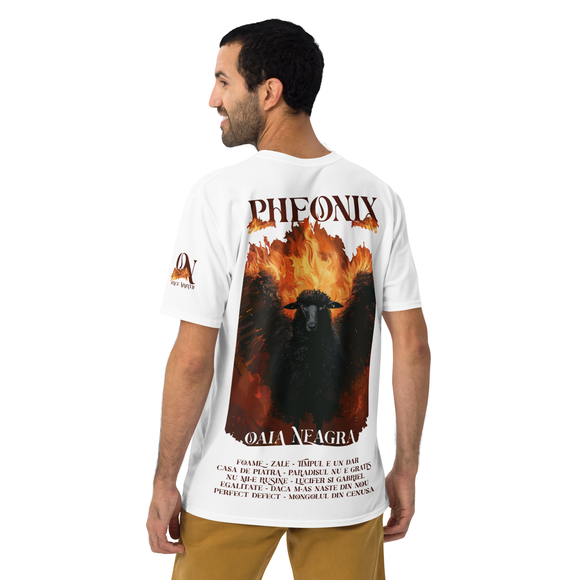 Tricou Alb - Pheonix 6th Album