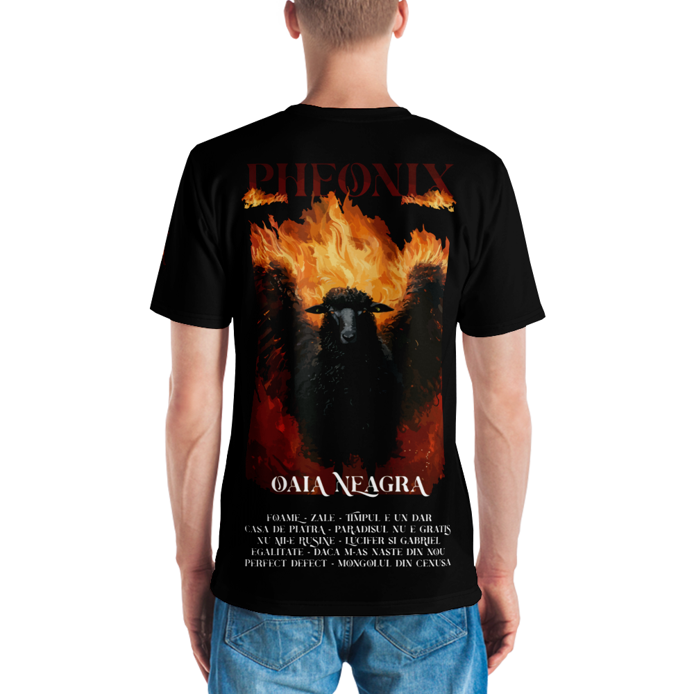 Tricou Negru - Pheonix 6th Album