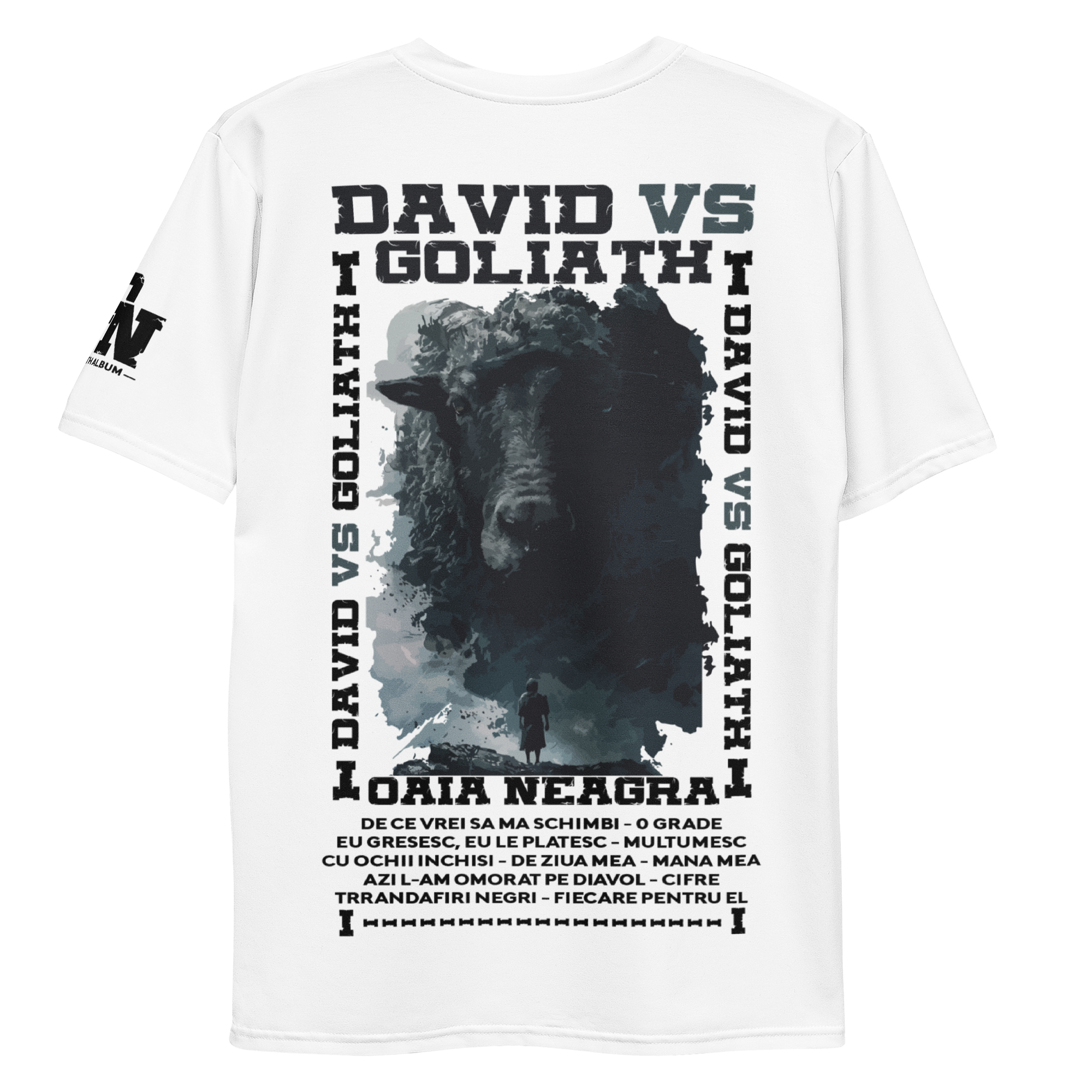 Tricou - David vs Goliath 8th Album